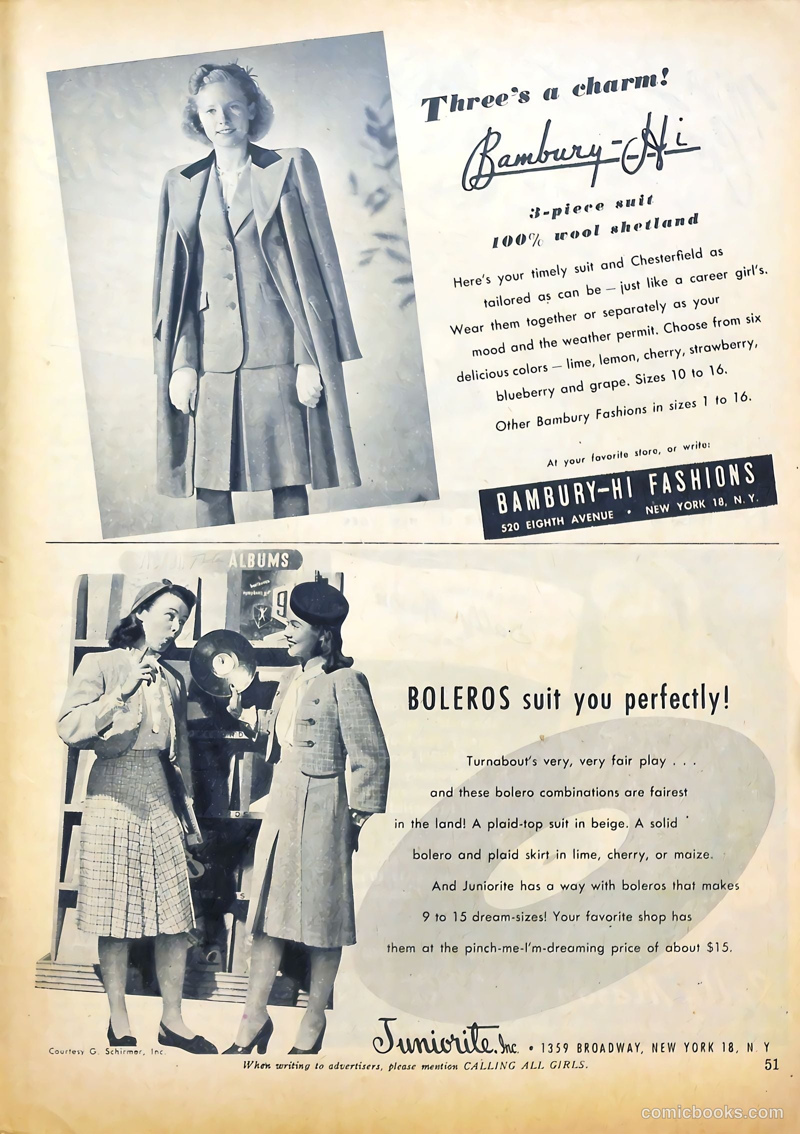 Calling All Girls #36 — page 51 of 68