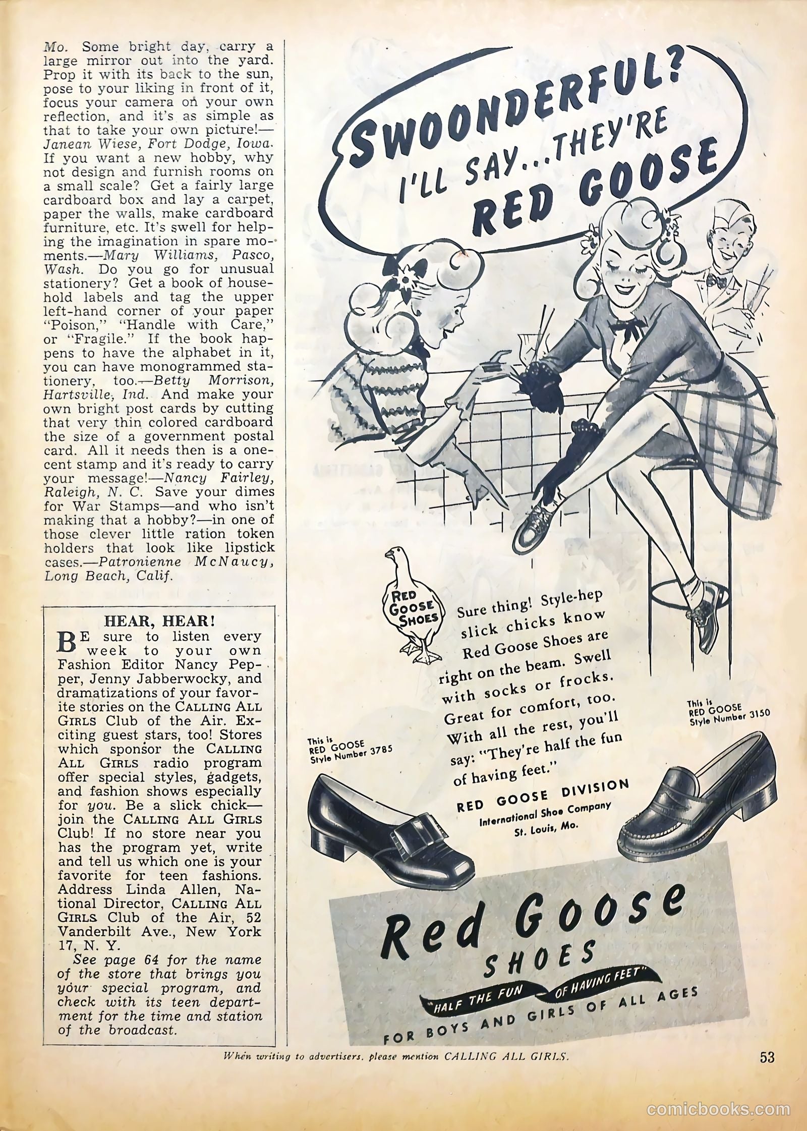 Calling All Girls #36 — page 53 of 68