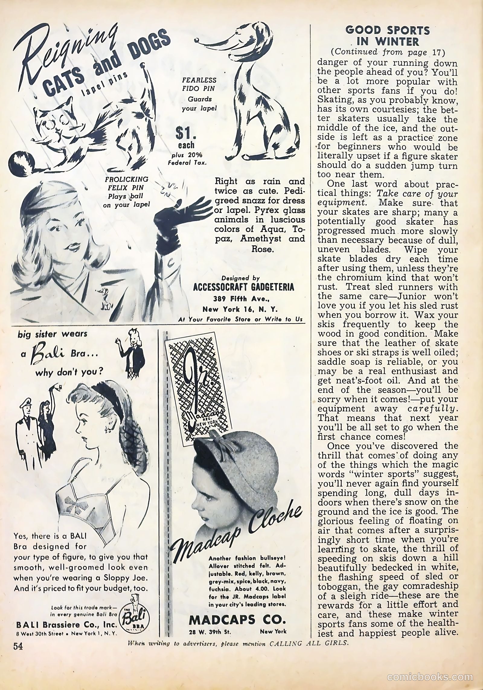 Calling All Girls #36 — page 54 of 68