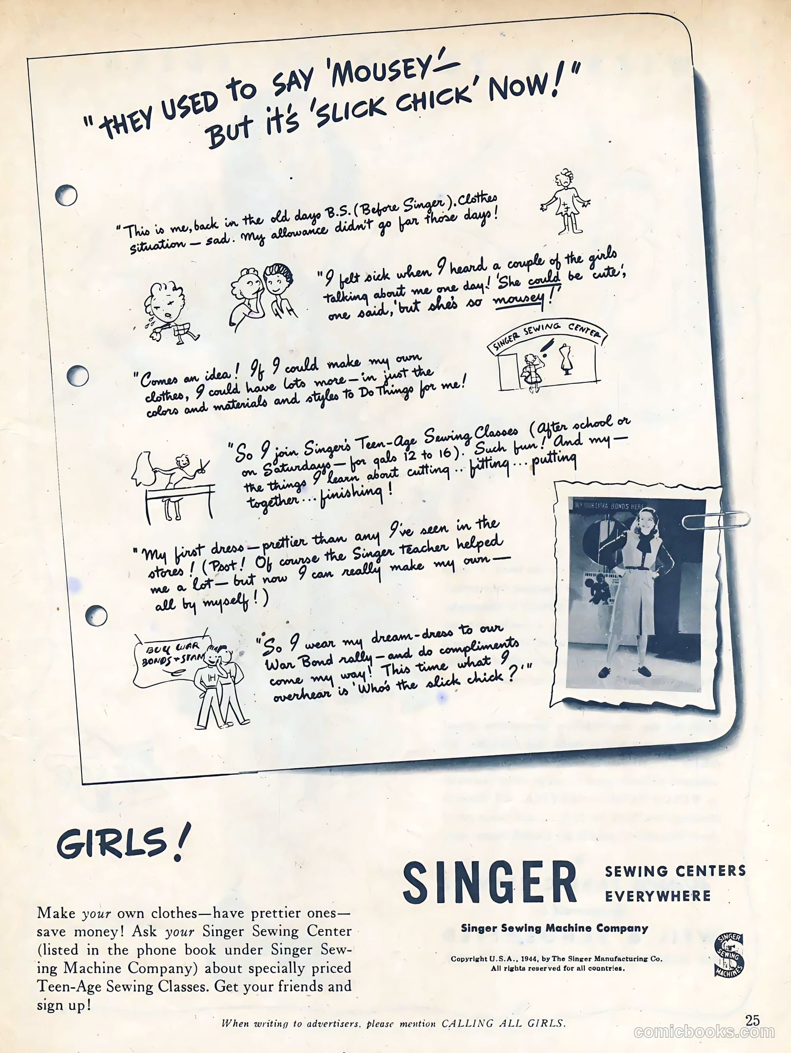 Calling All Girls #37 — page 25 of 74