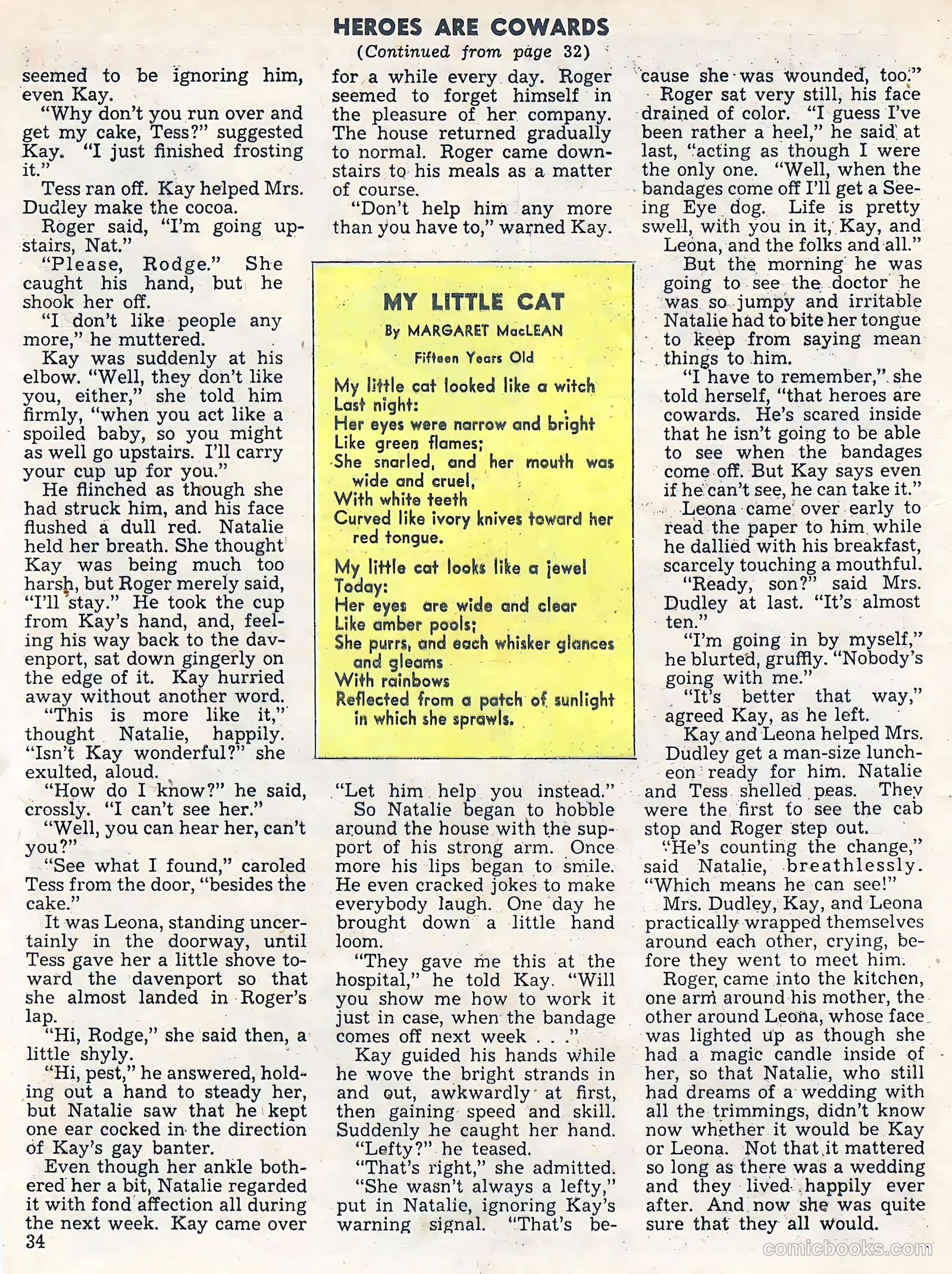 Calling All Girls #37 — page 34 of 74