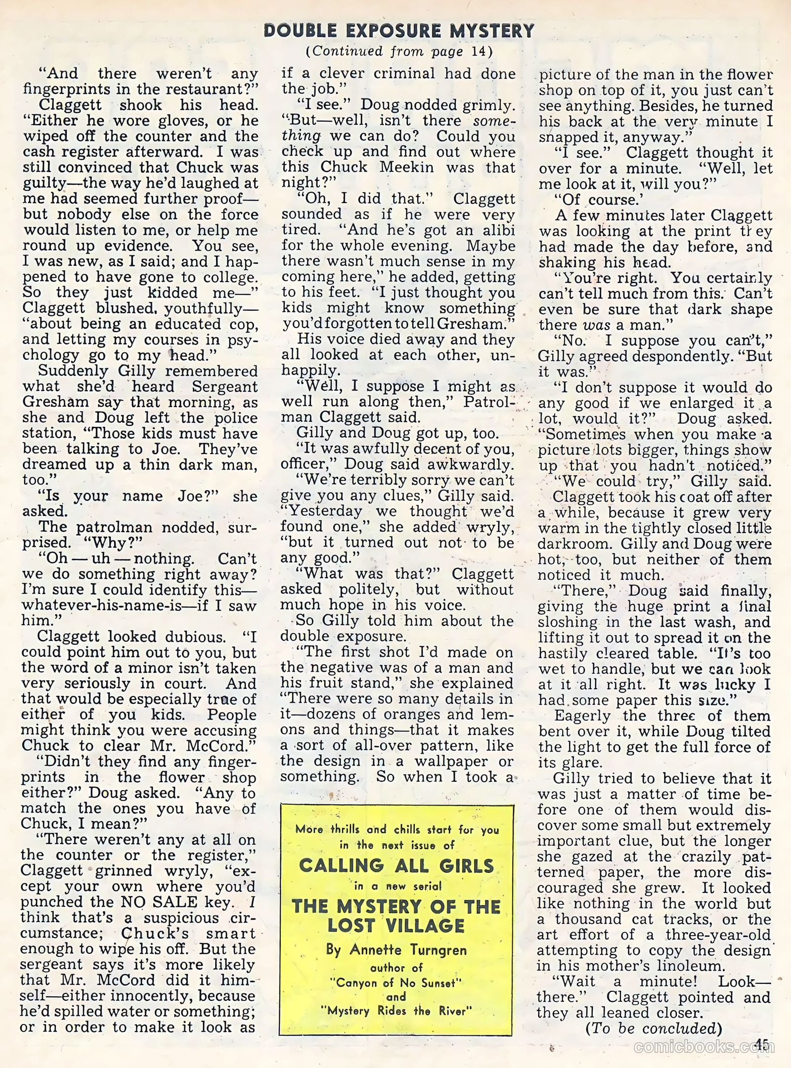 Calling All Girls #37 — page 45 of 74
