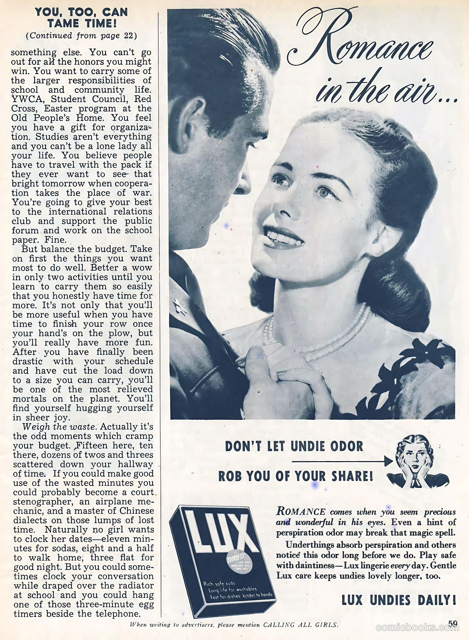 Calling All Girls #37 — page 59 of 74
