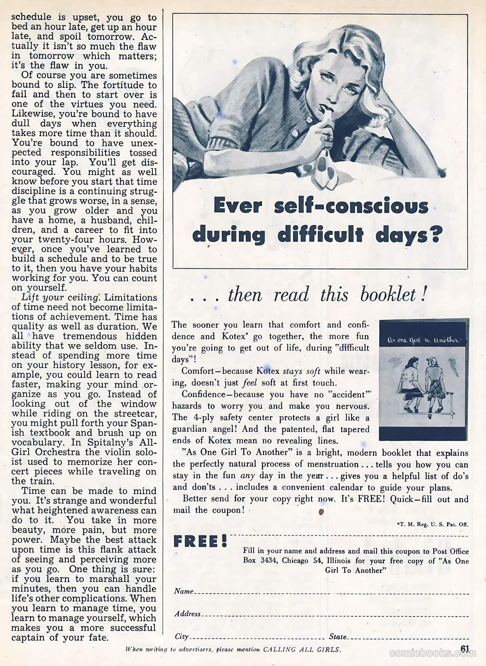 Calling All Girls #37 — page 61 of 74