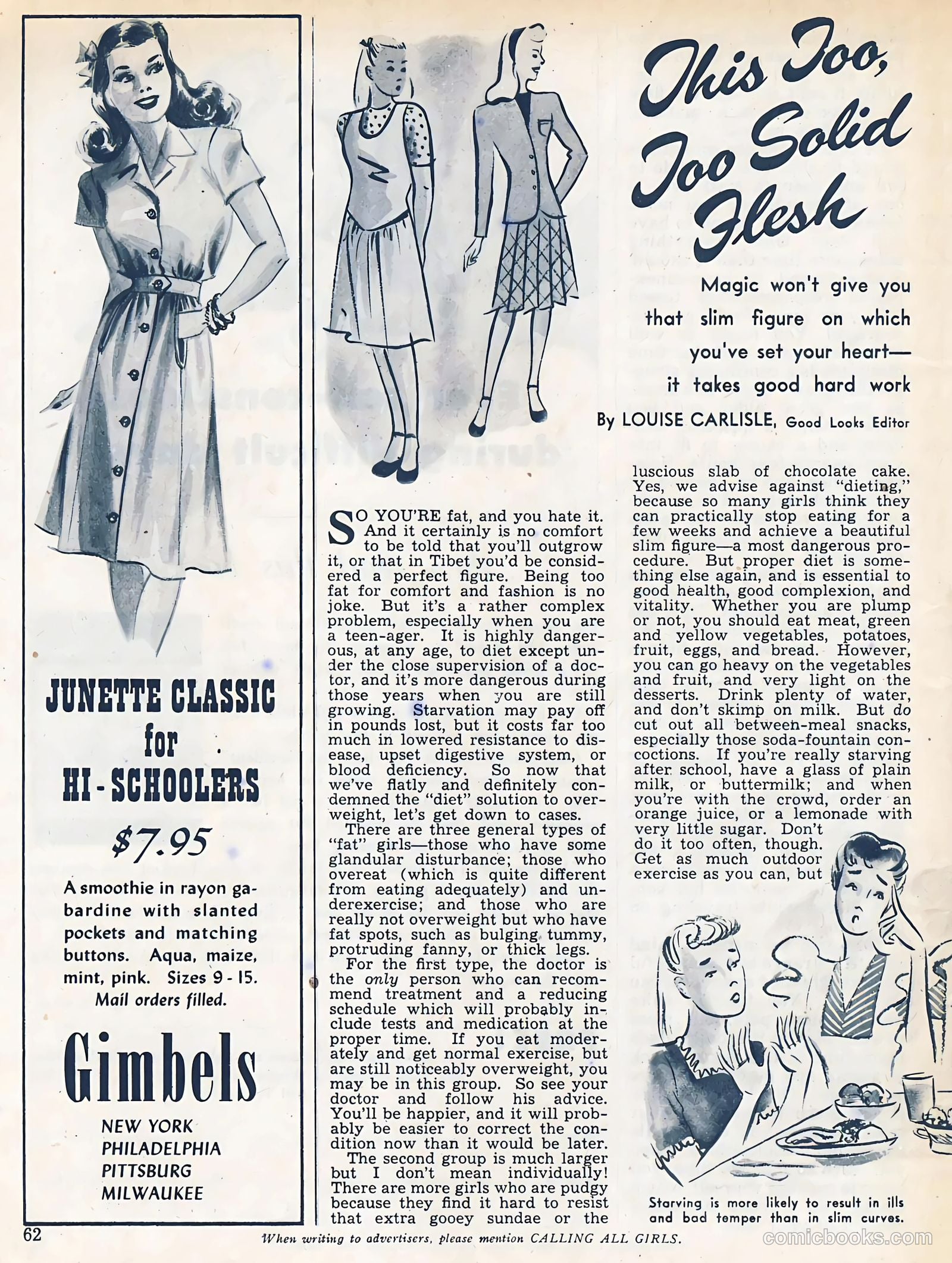 Calling All Girls #37 — page 62 of 74