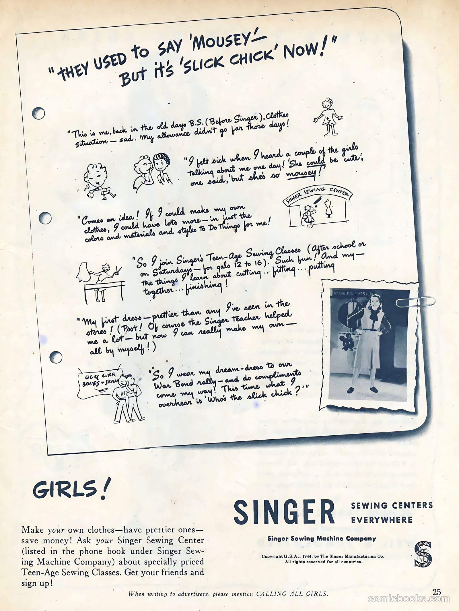 Calling All Girls #37 — page 25 of 74