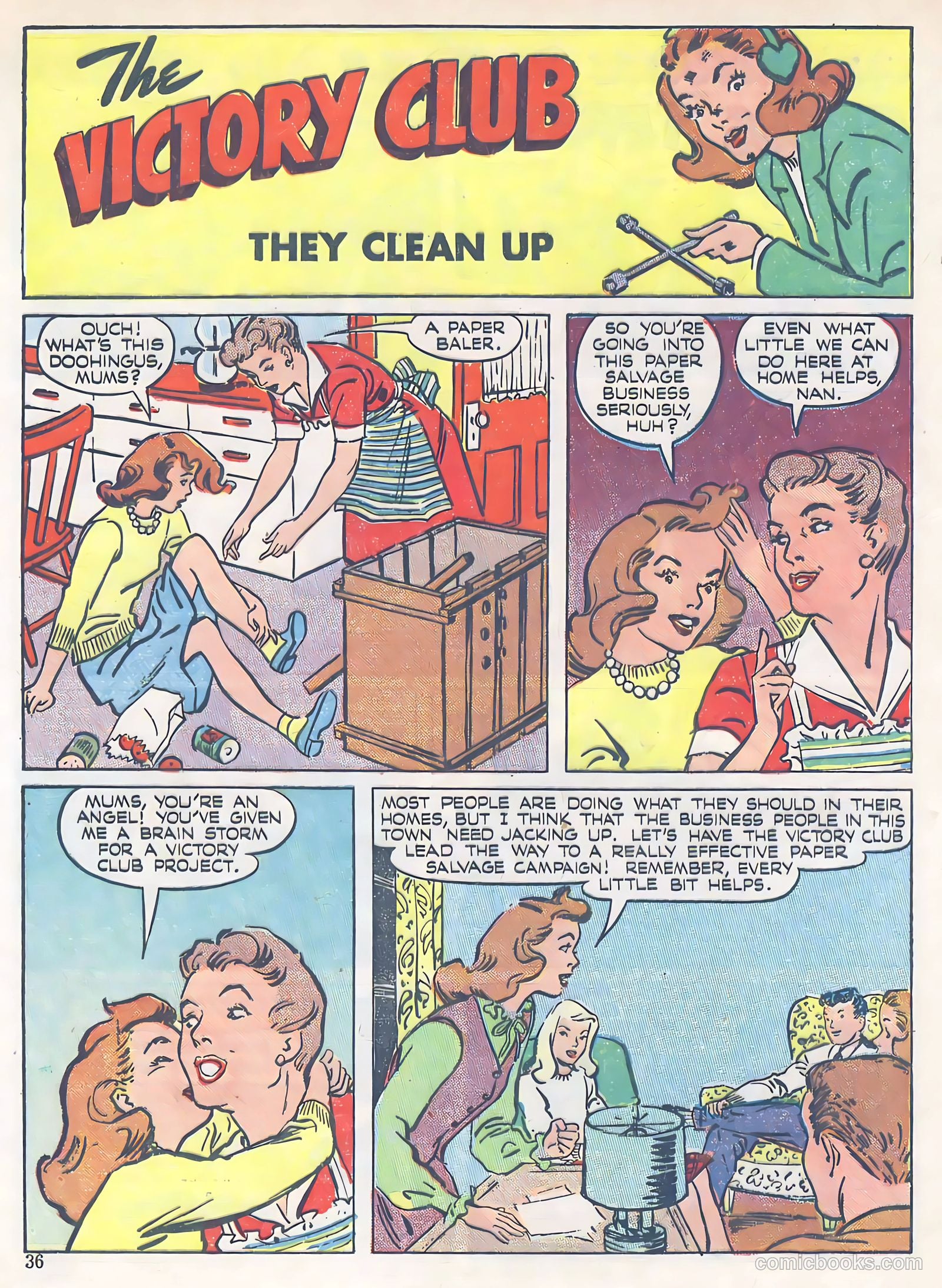 Calling All Girls #37 — page 36 of 74
