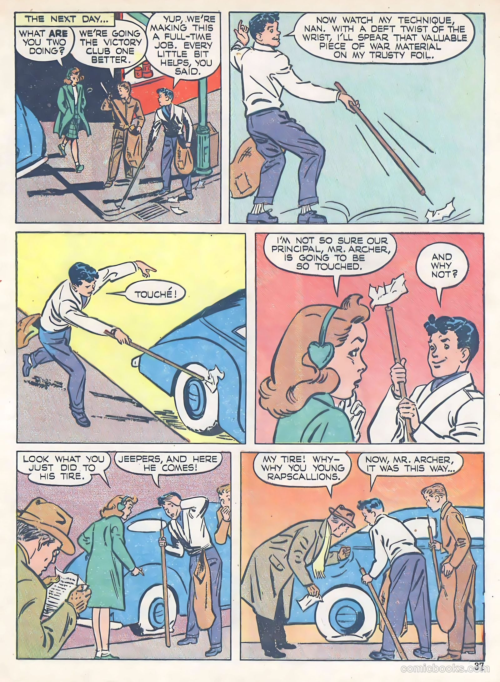 Calling All Girls #37 — page 37 of 74