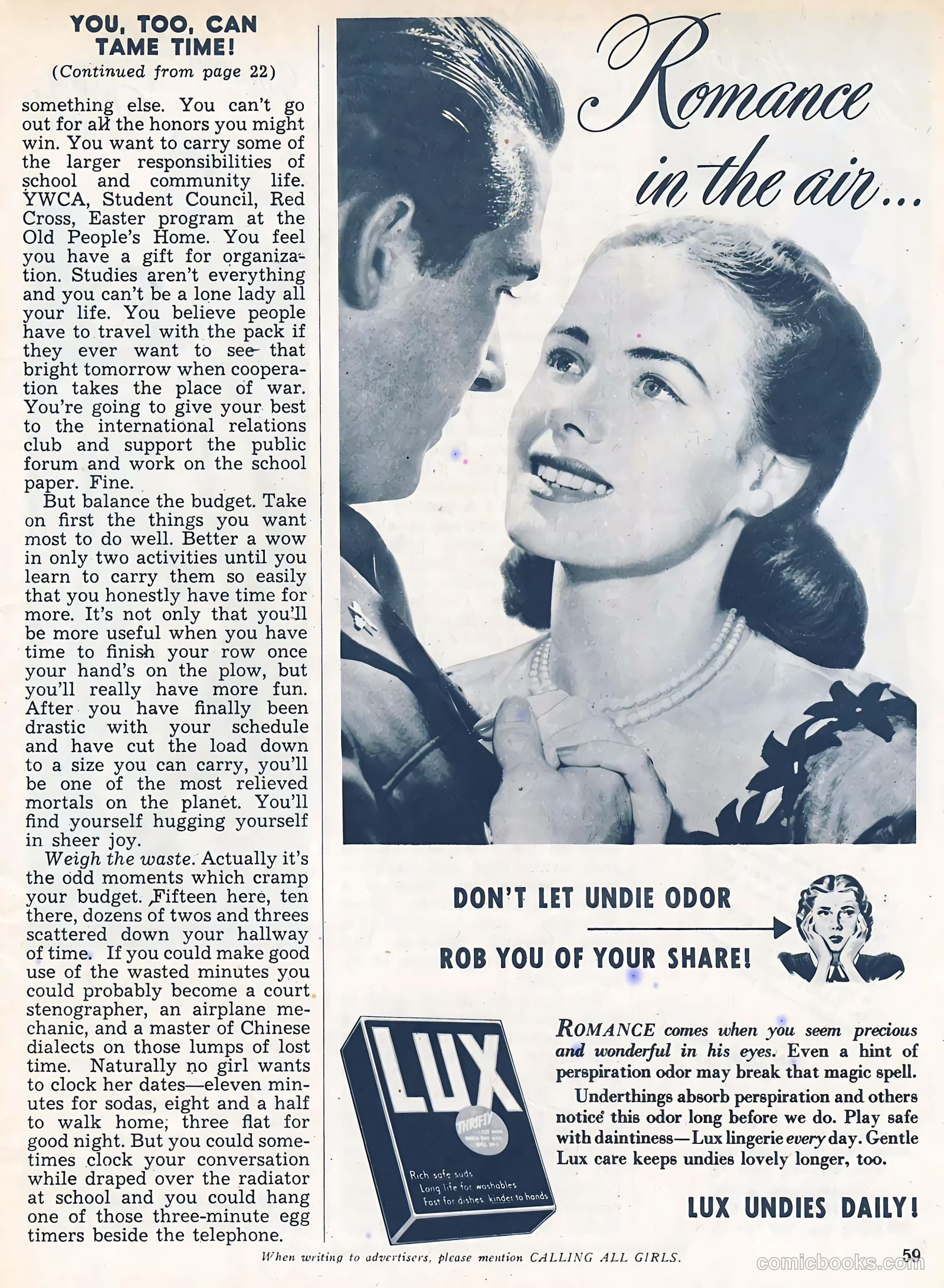 Calling All Girls #37 — page 59 of 74