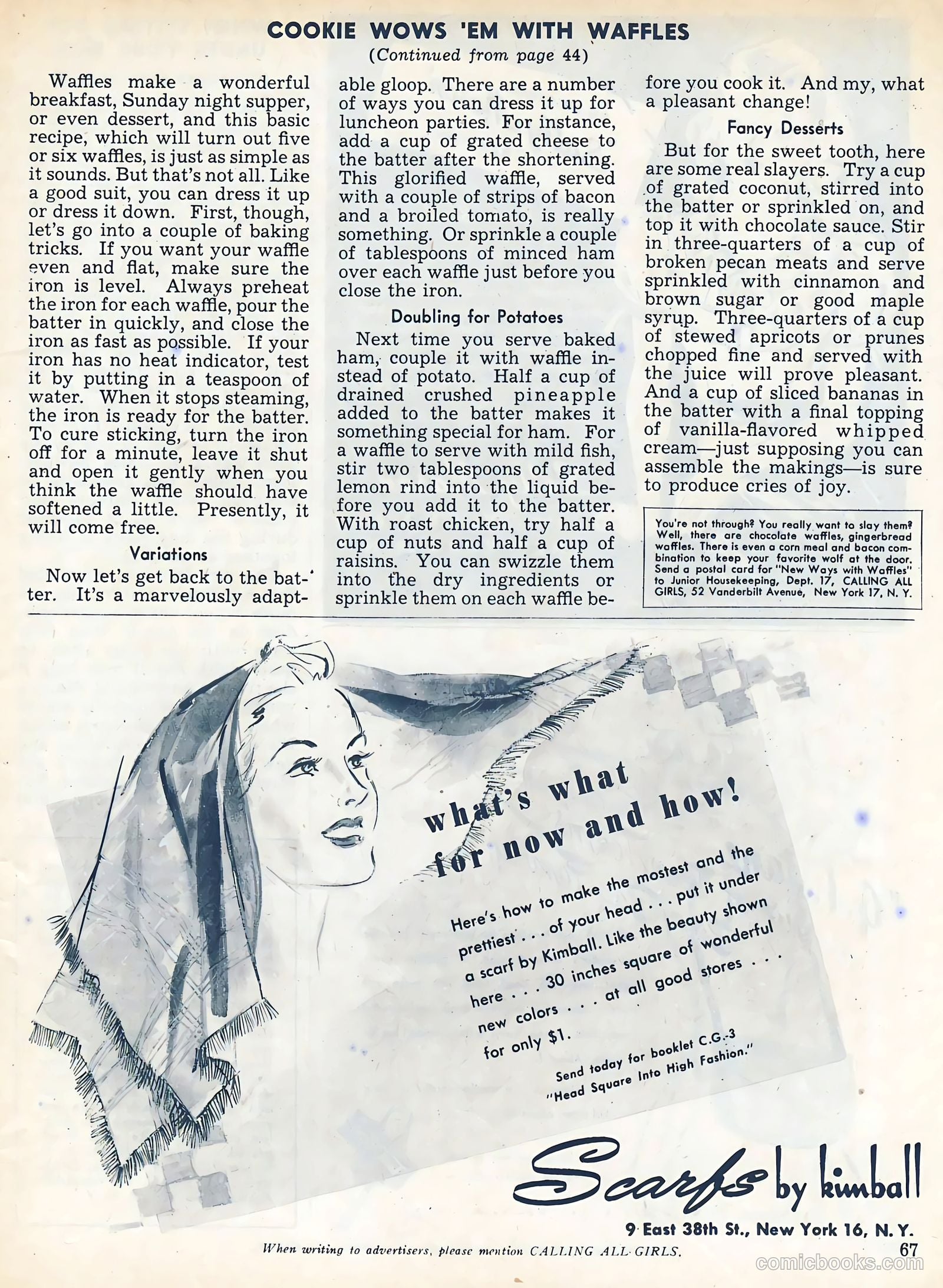 Calling All Girls #37 — page 67 of 74