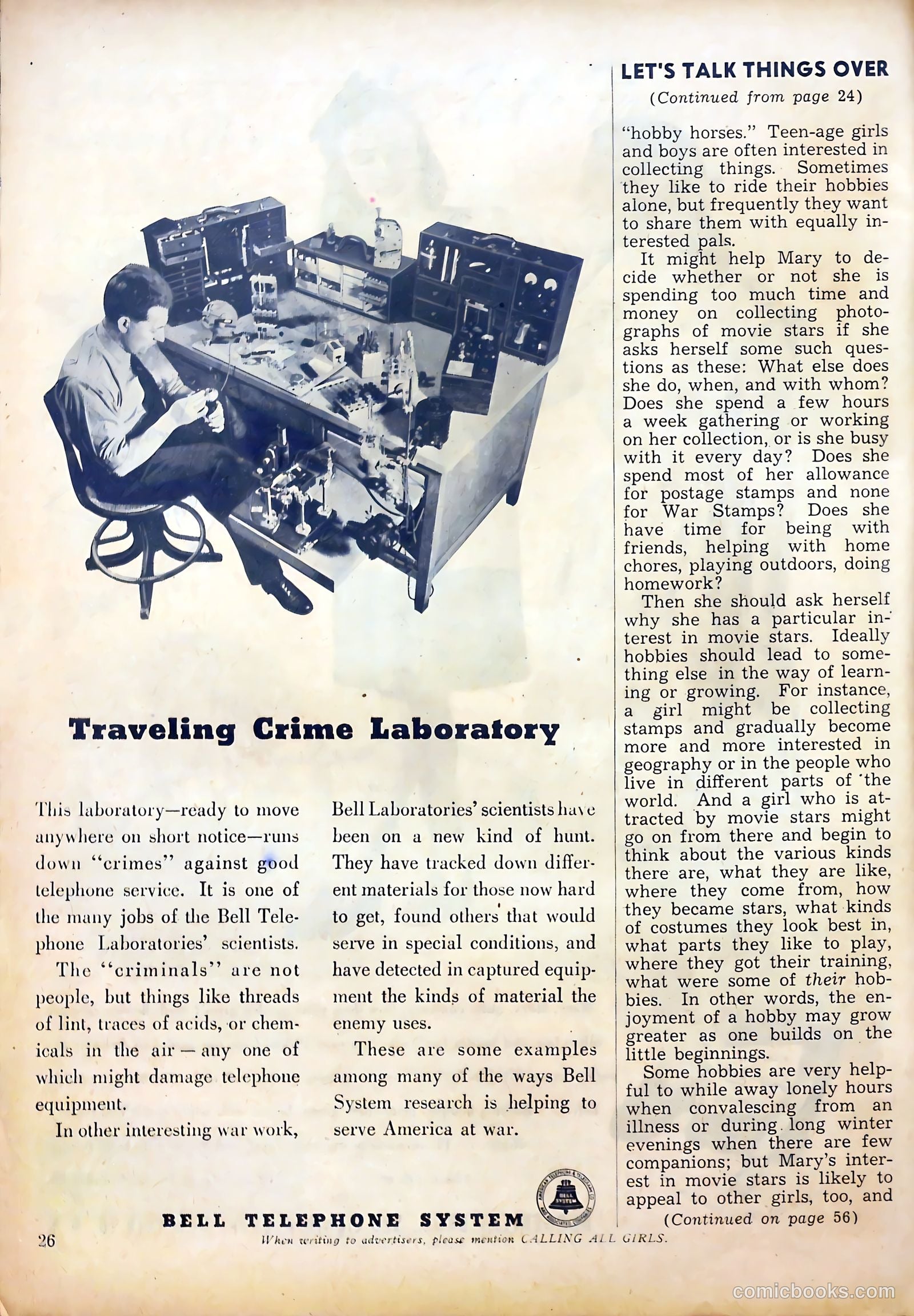 Calling All Girls #38 — page 26 of 68