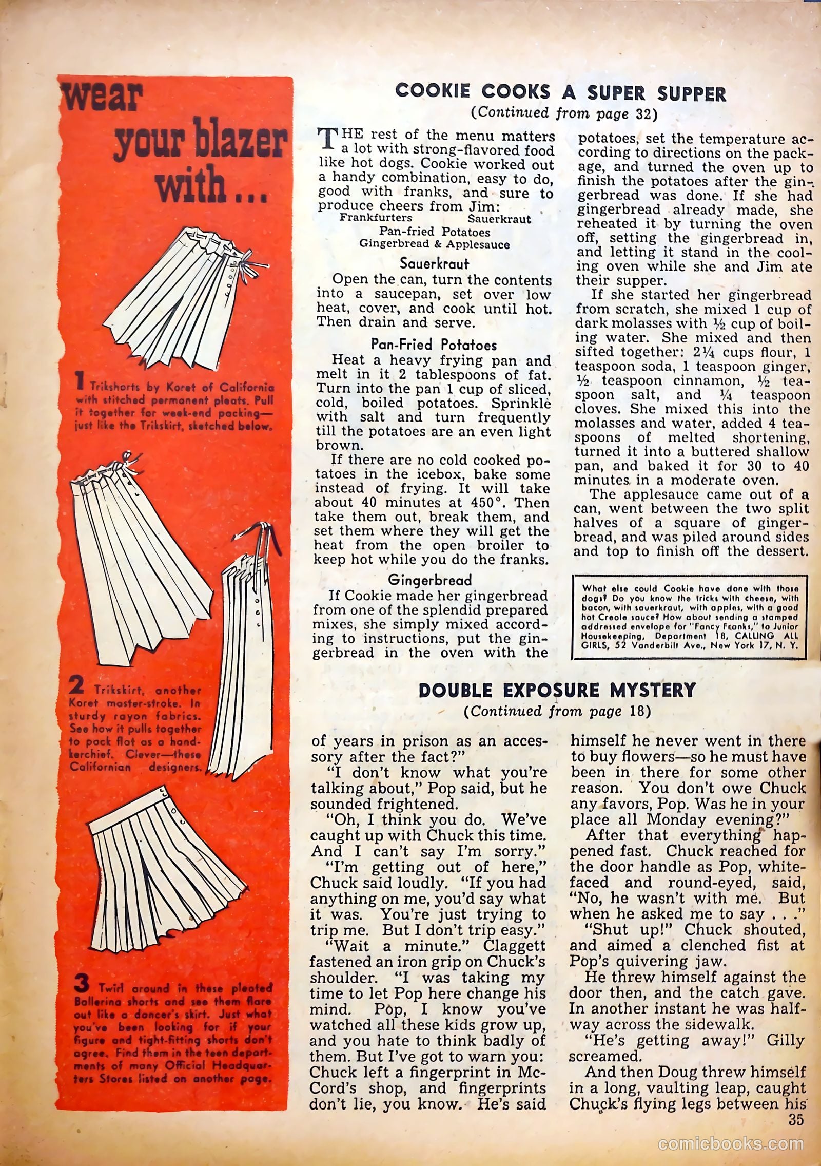 Calling All Girls #38 — page 35 of 68