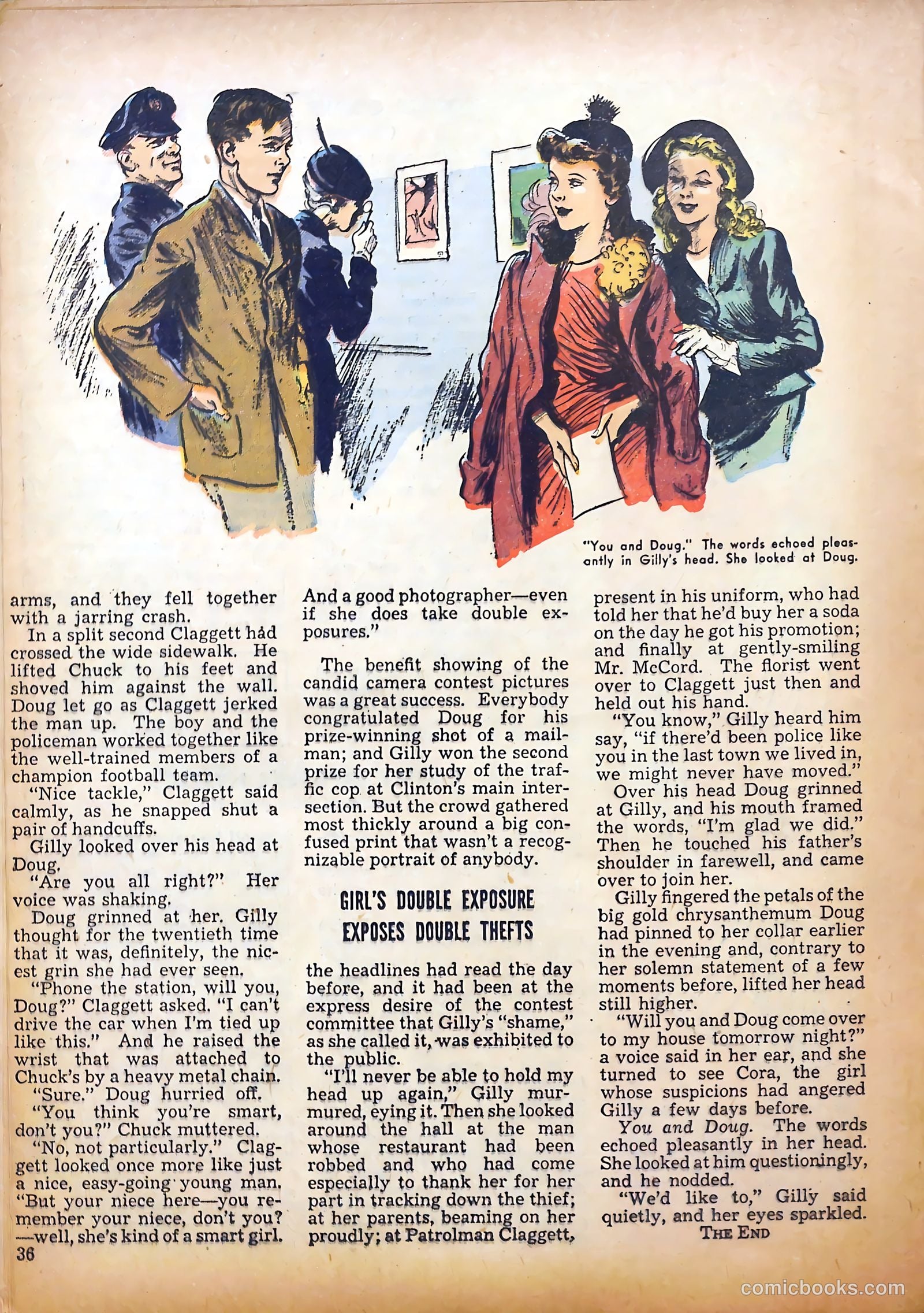 Calling All Girls #38 — page 36 of 68