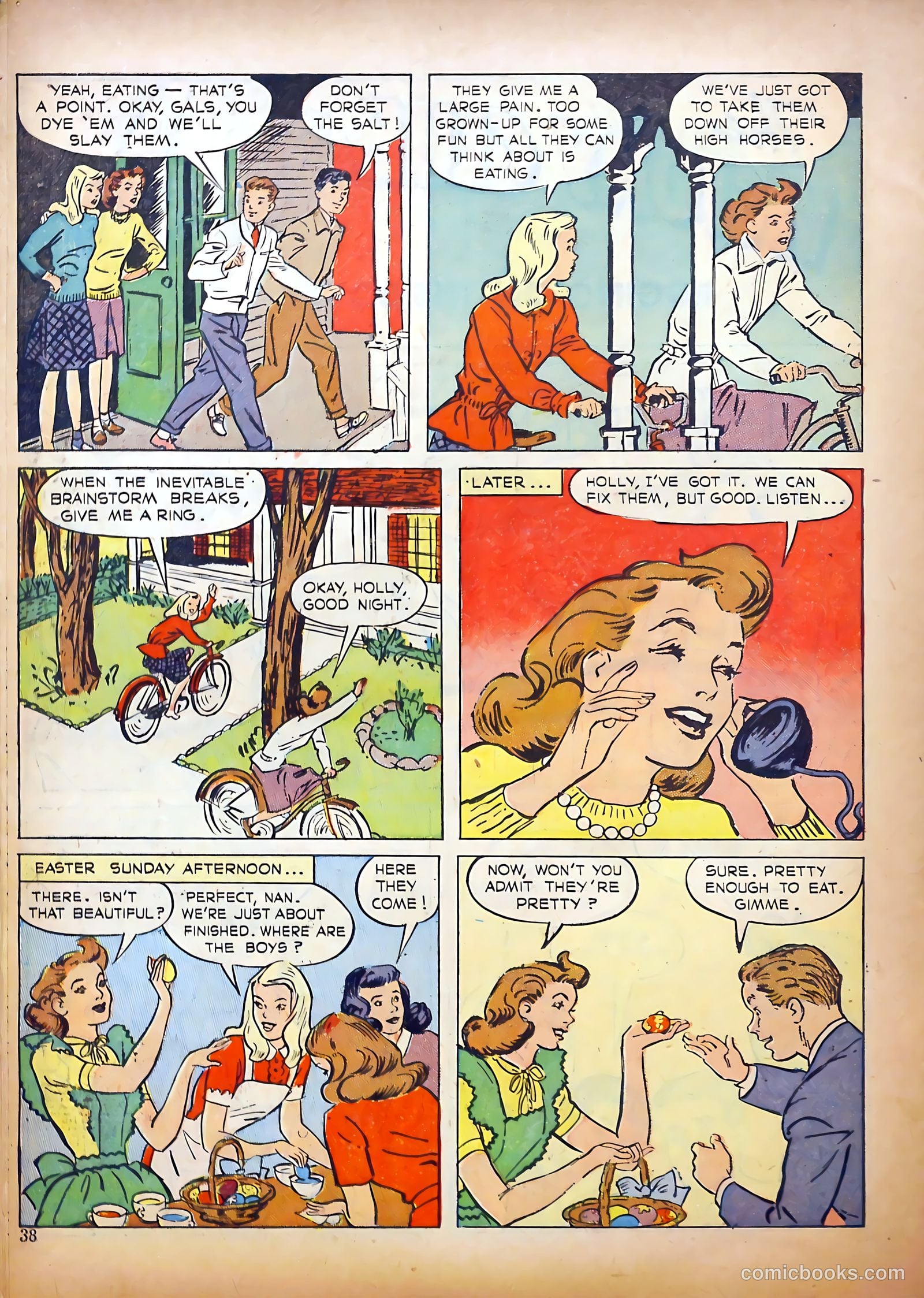 Calling All Girls #38 — page 38 of 68