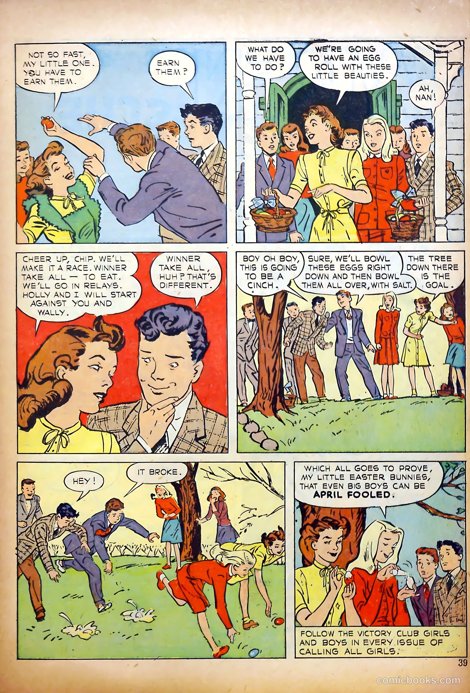 Calling All Girls #38 — page 39 of 68