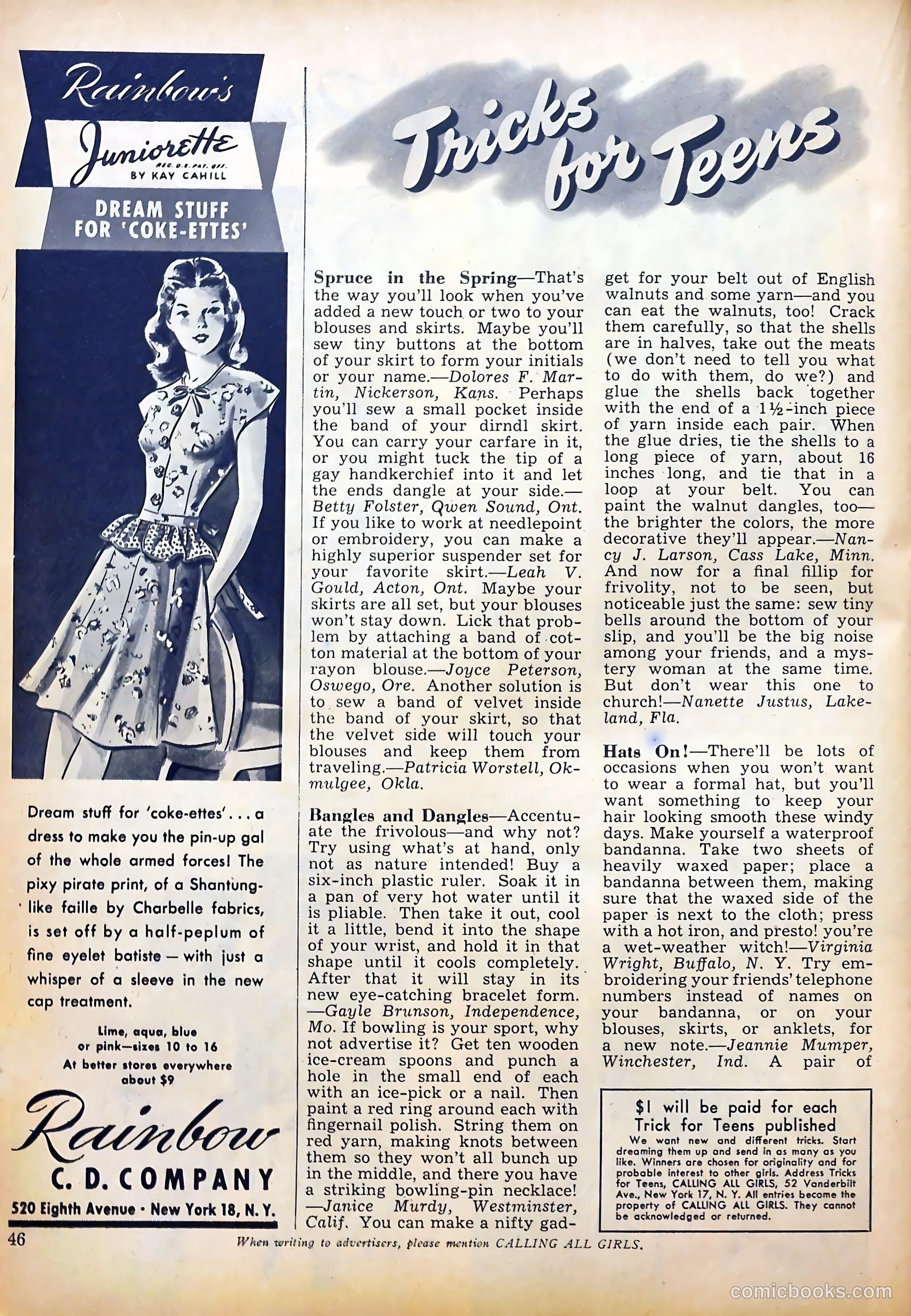 Calling All Girls #38 — page 46 of 68