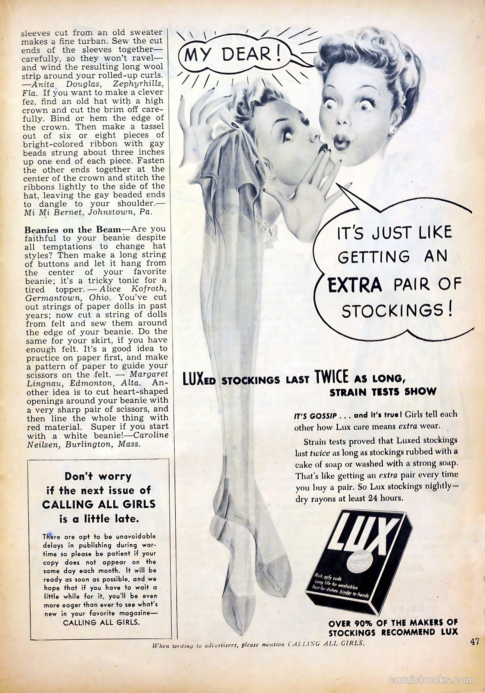 Calling All Girls #38 — page 47 of 68