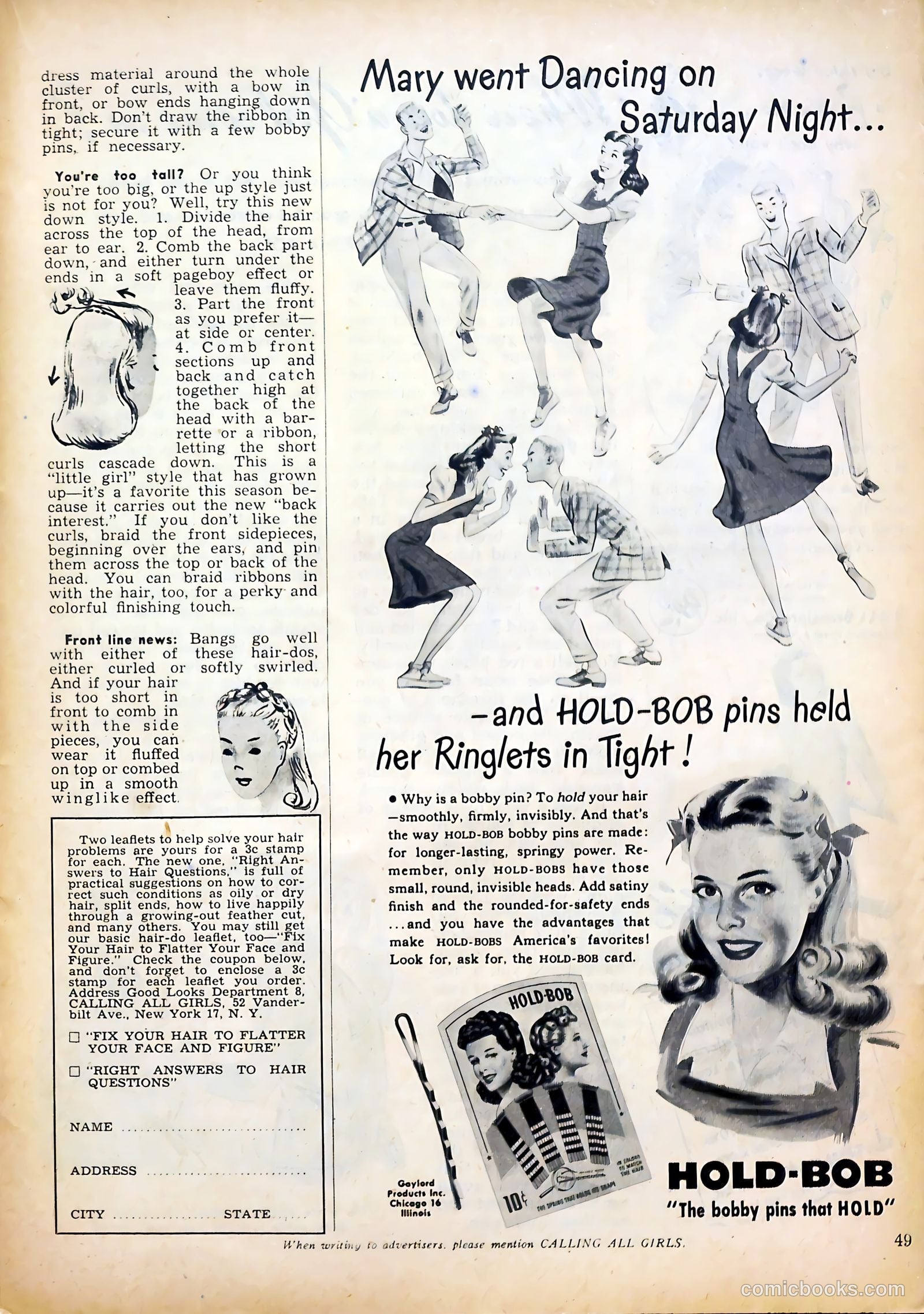 Calling All Girls #38 — page 49 of 68