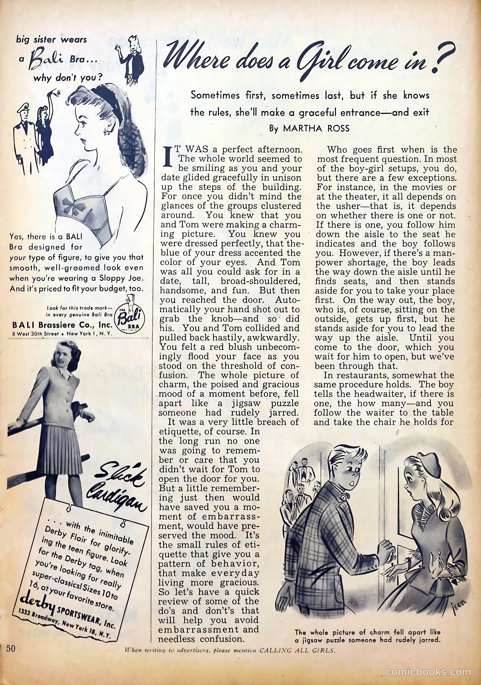 Calling All Girls #38 — page 50 of 68