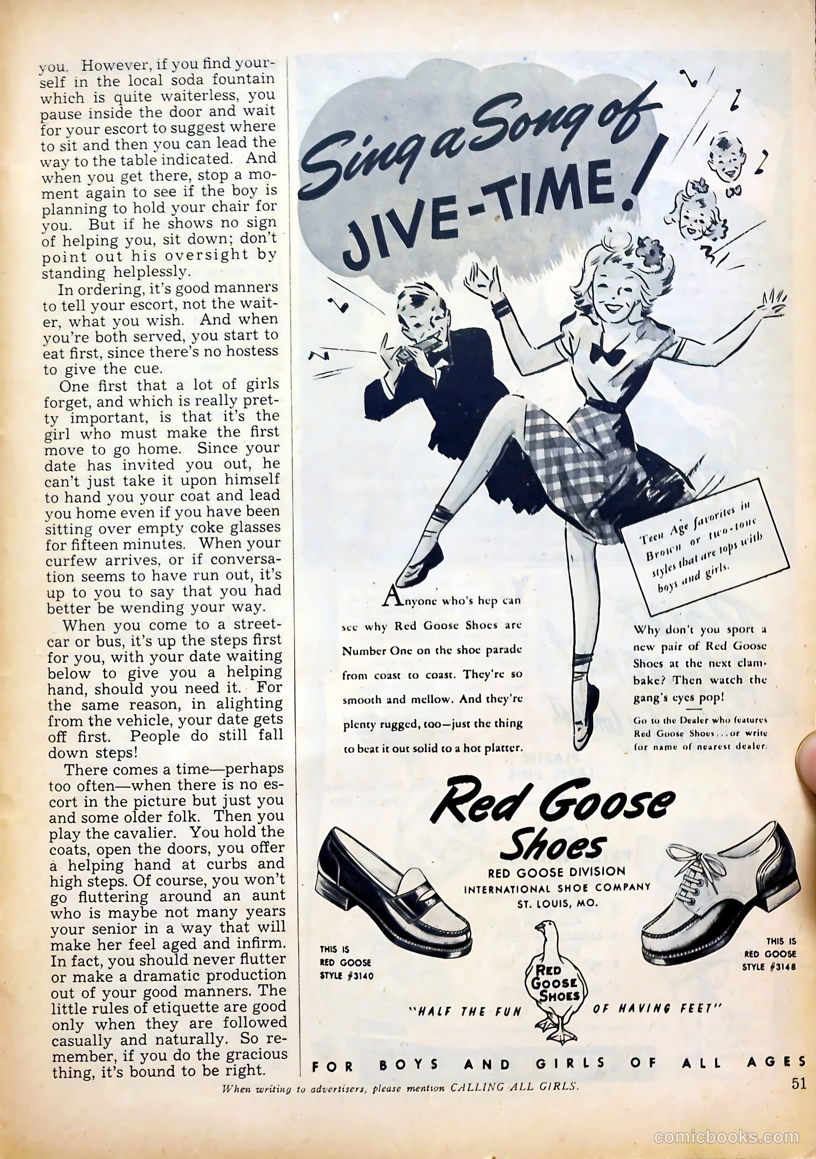 Calling All Girls #38 — page 51 of 68