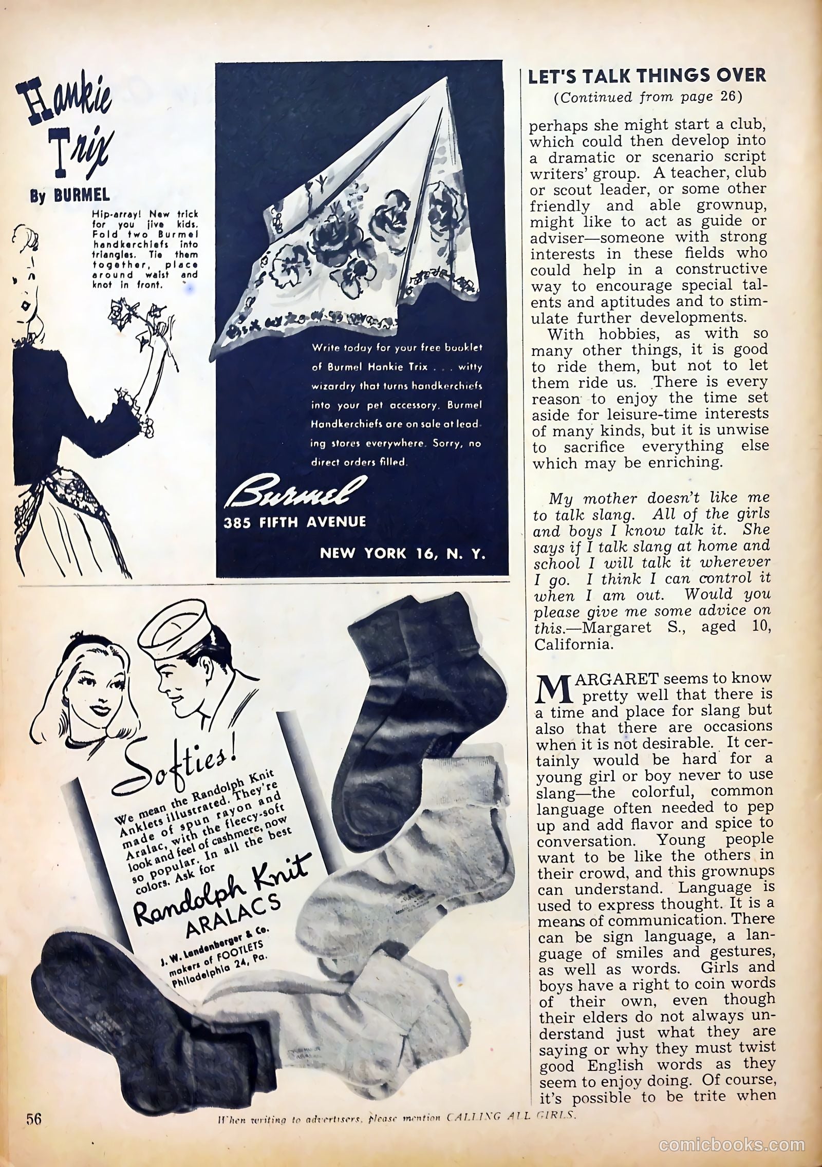 Calling All Girls #38 — page 56 of 68