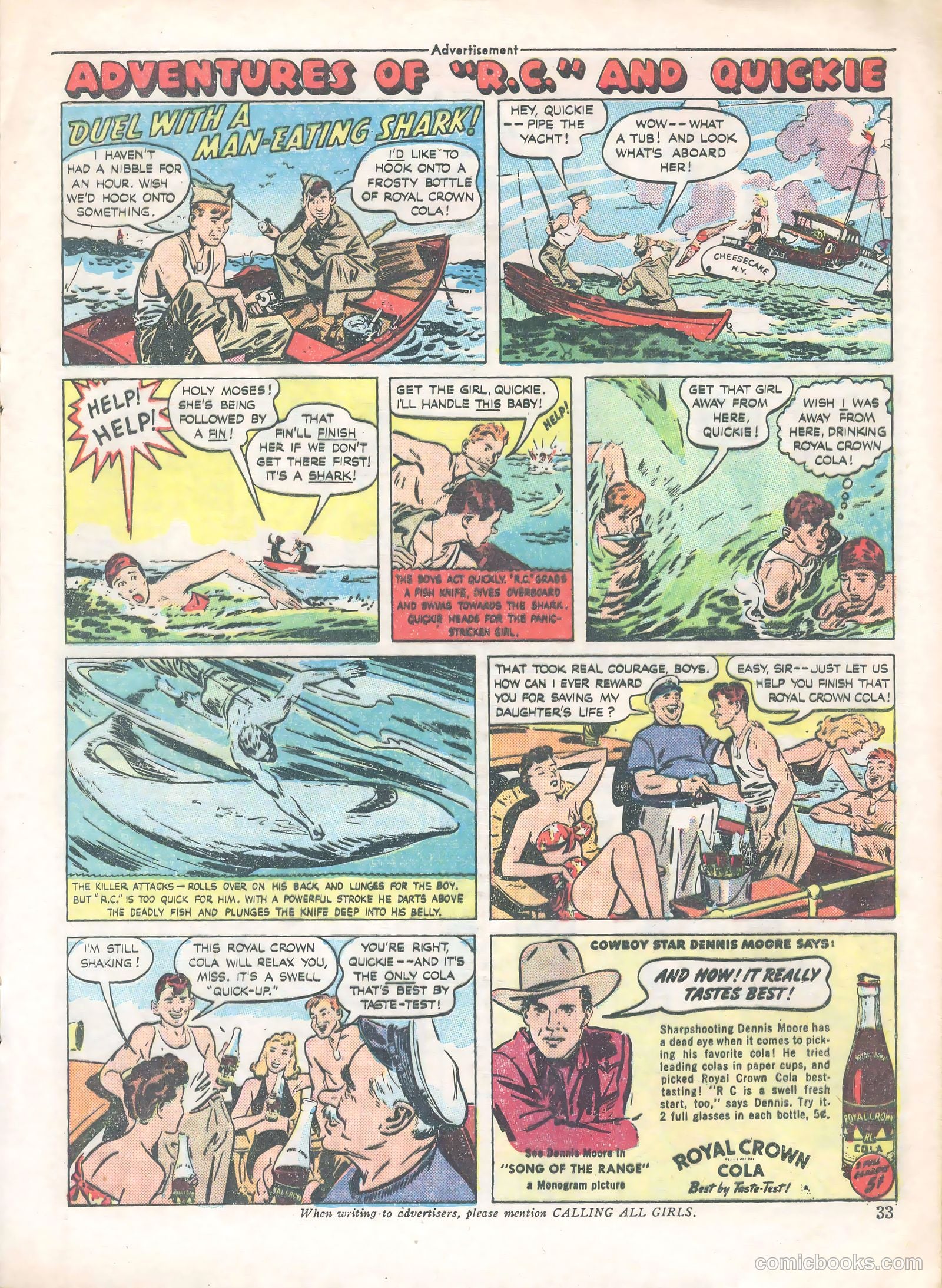 Calling All Girls #39 — page 33 of 66