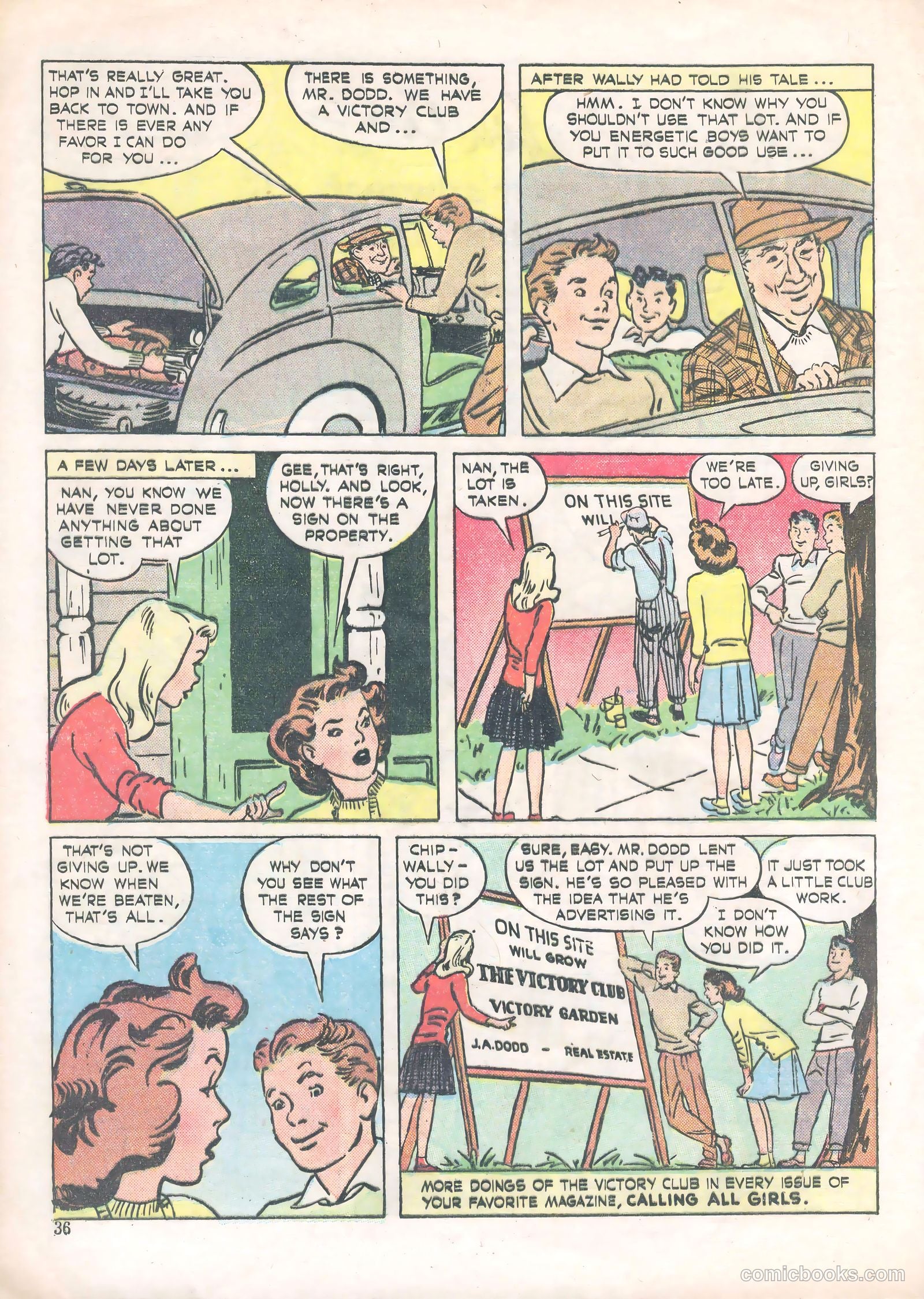 Calling All Girls #39 — page 36 of 66