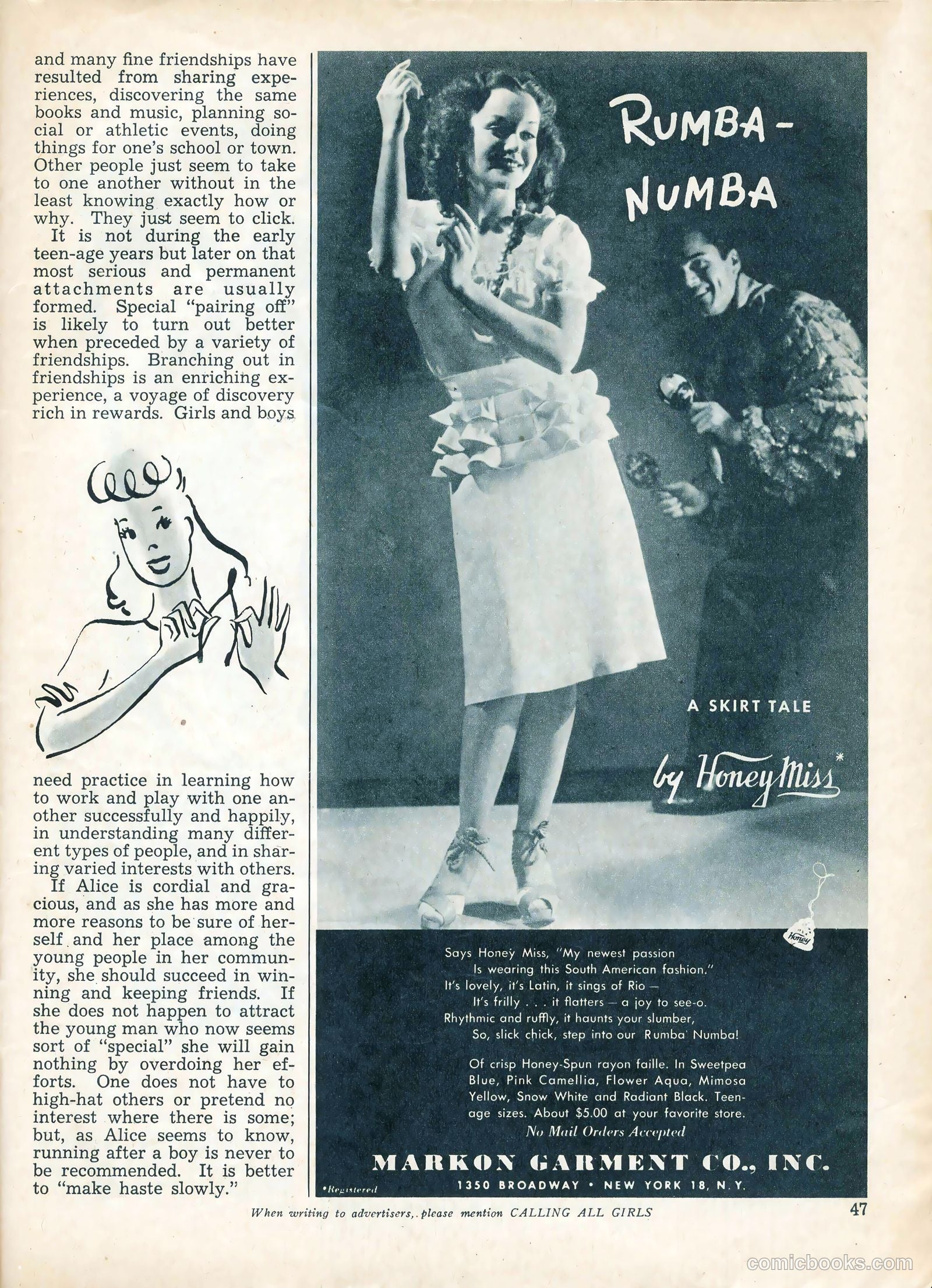 Calling All Girls #39 — page 47 of 66