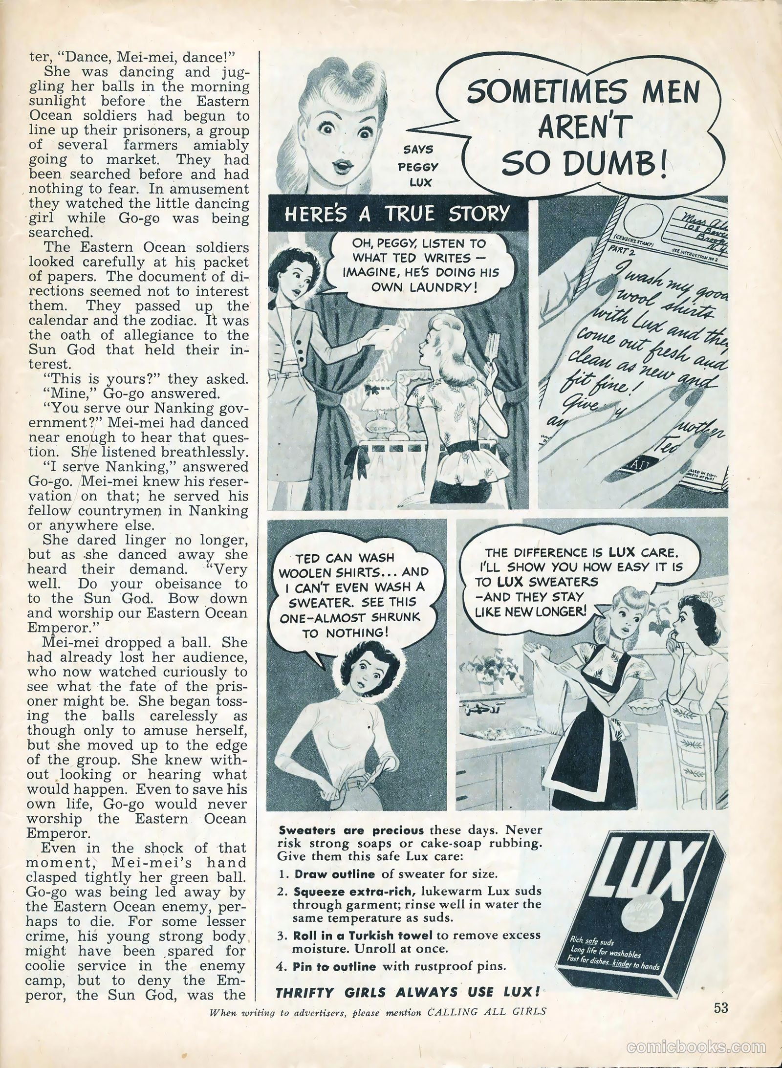 Calling All Girls #39 — page 53 of 66