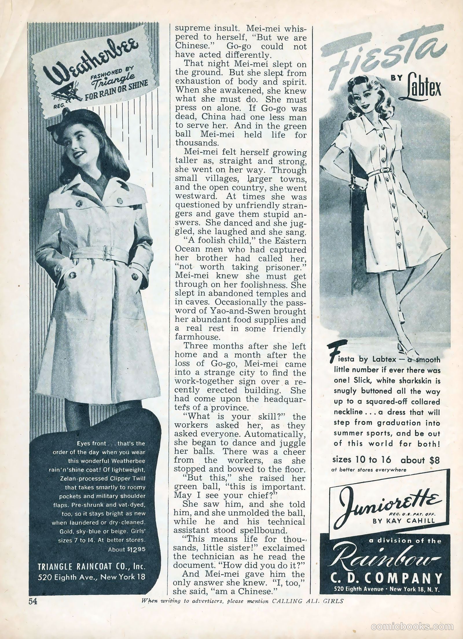 Calling All Girls #39 — page 54 of 66