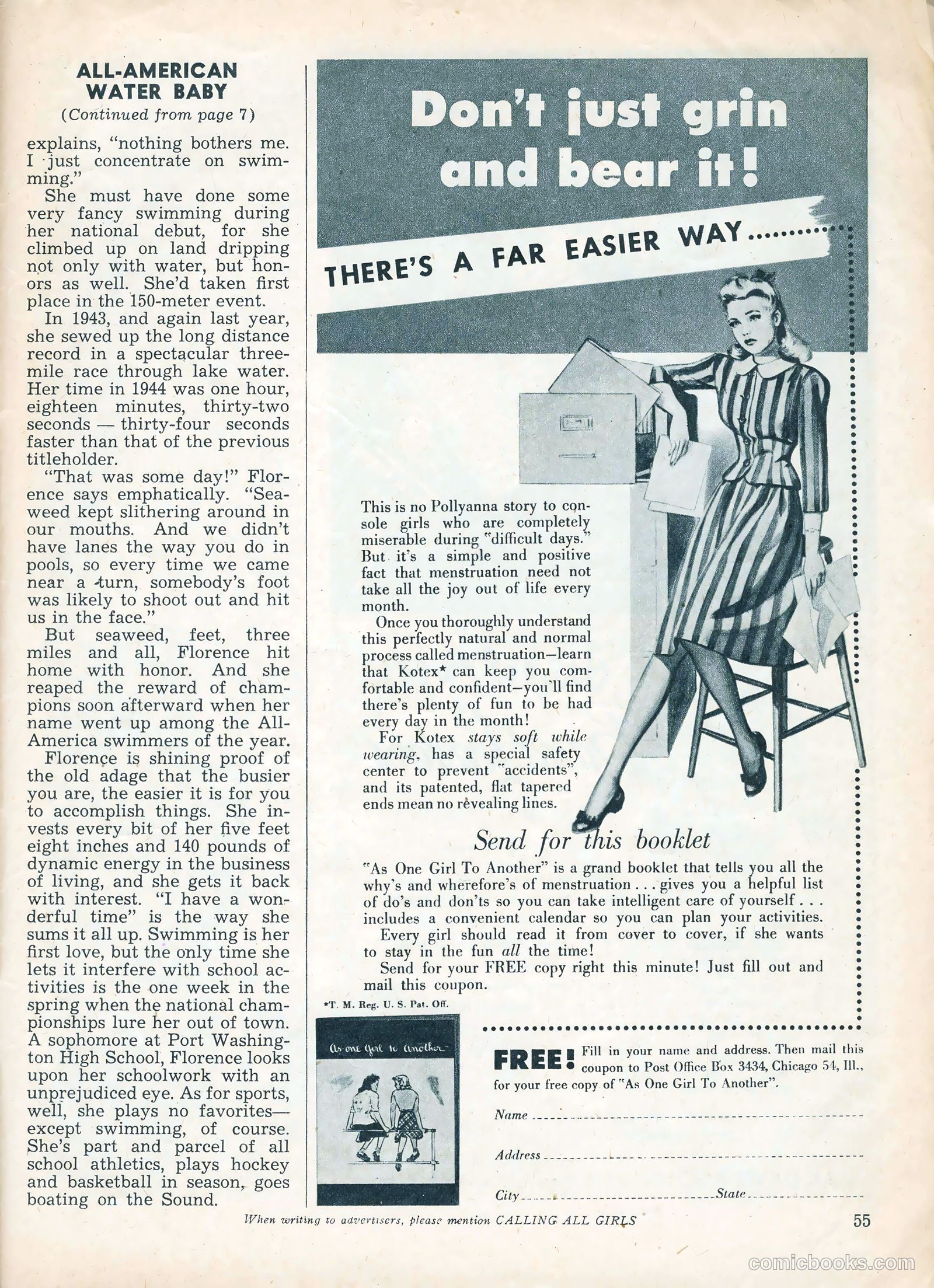 Calling All Girls #39 — page 55 of 66