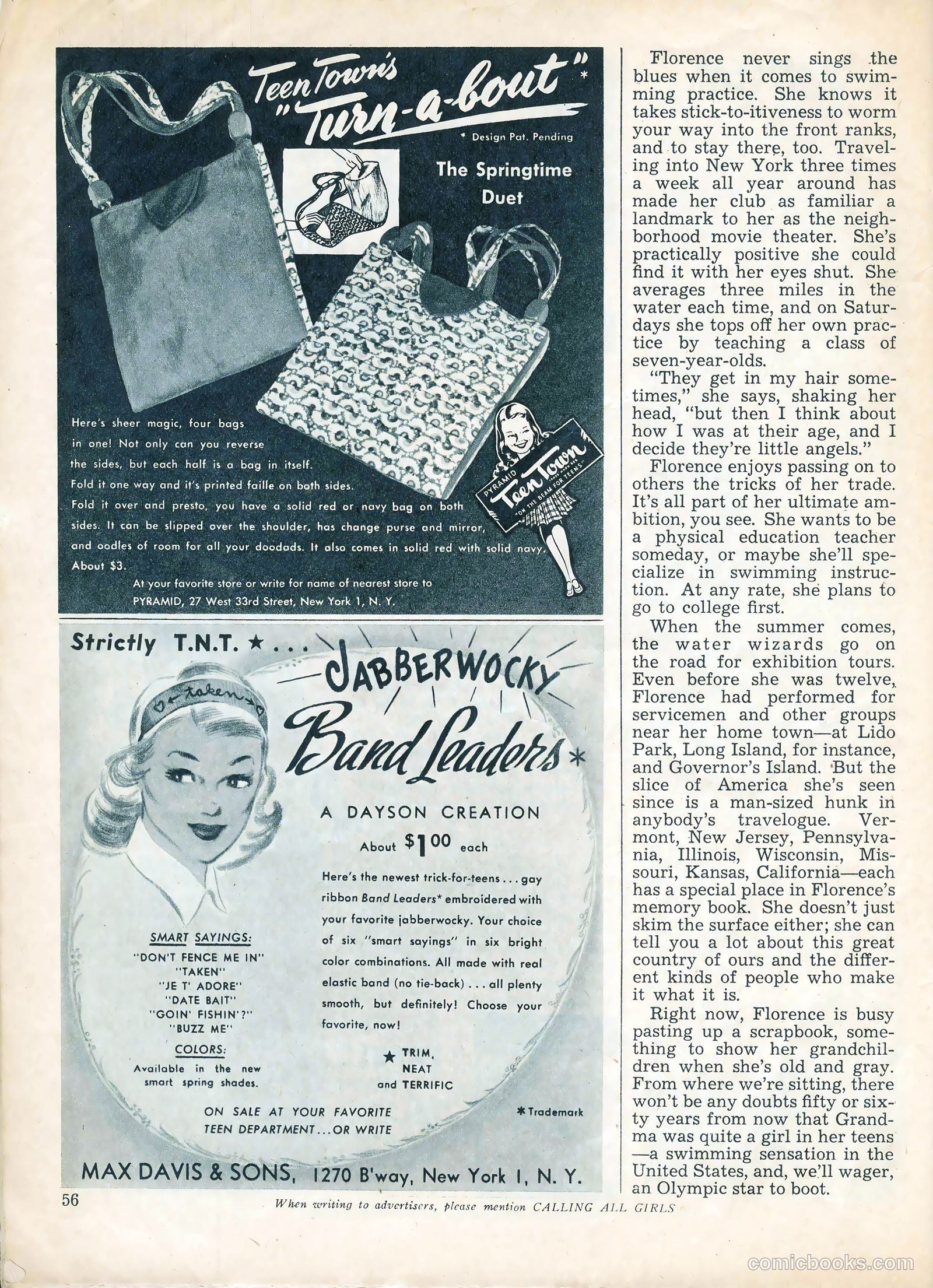 Calling All Girls #39 — page 56 of 66