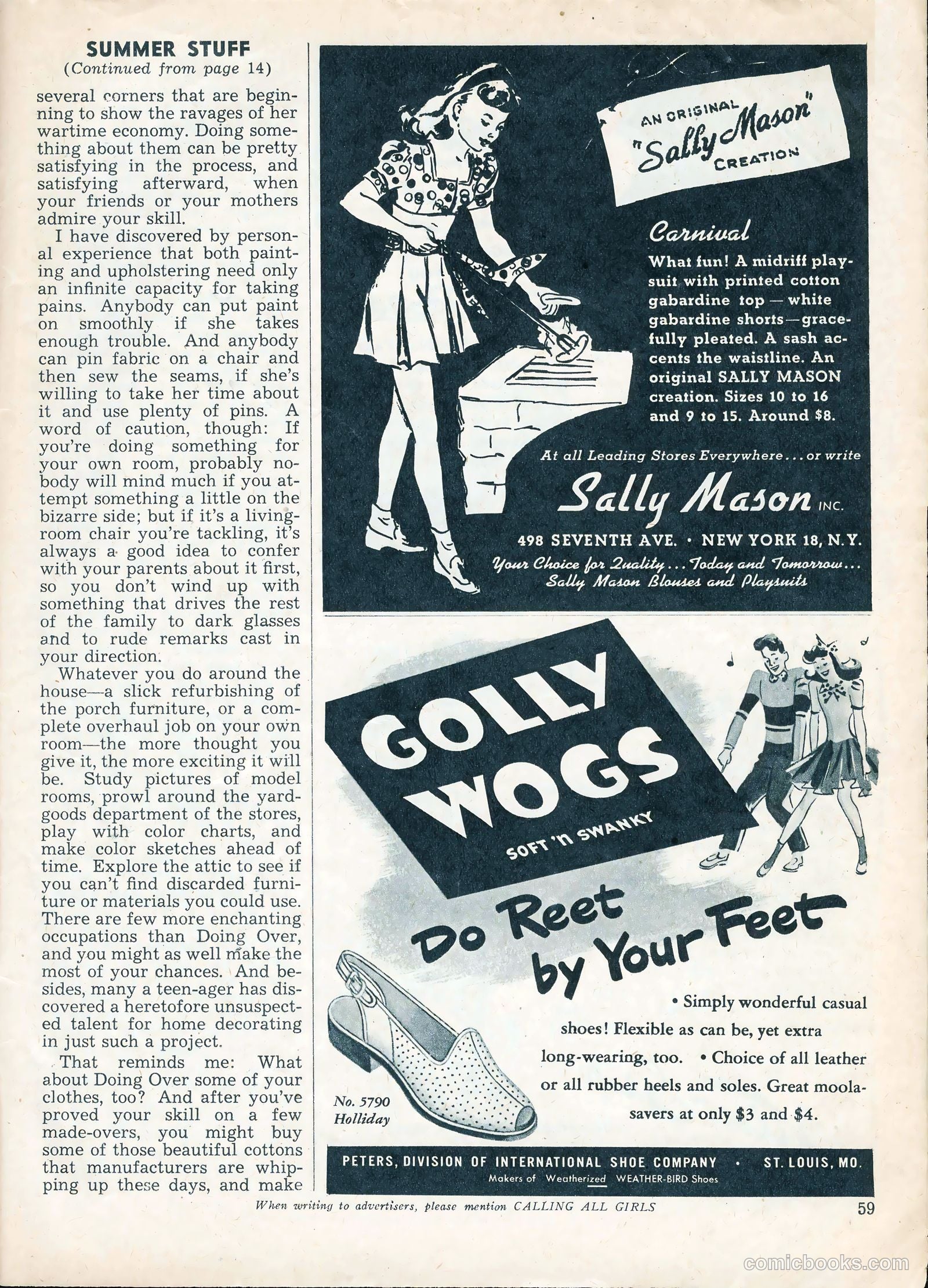 Calling All Girls #39 — page 59 of 66