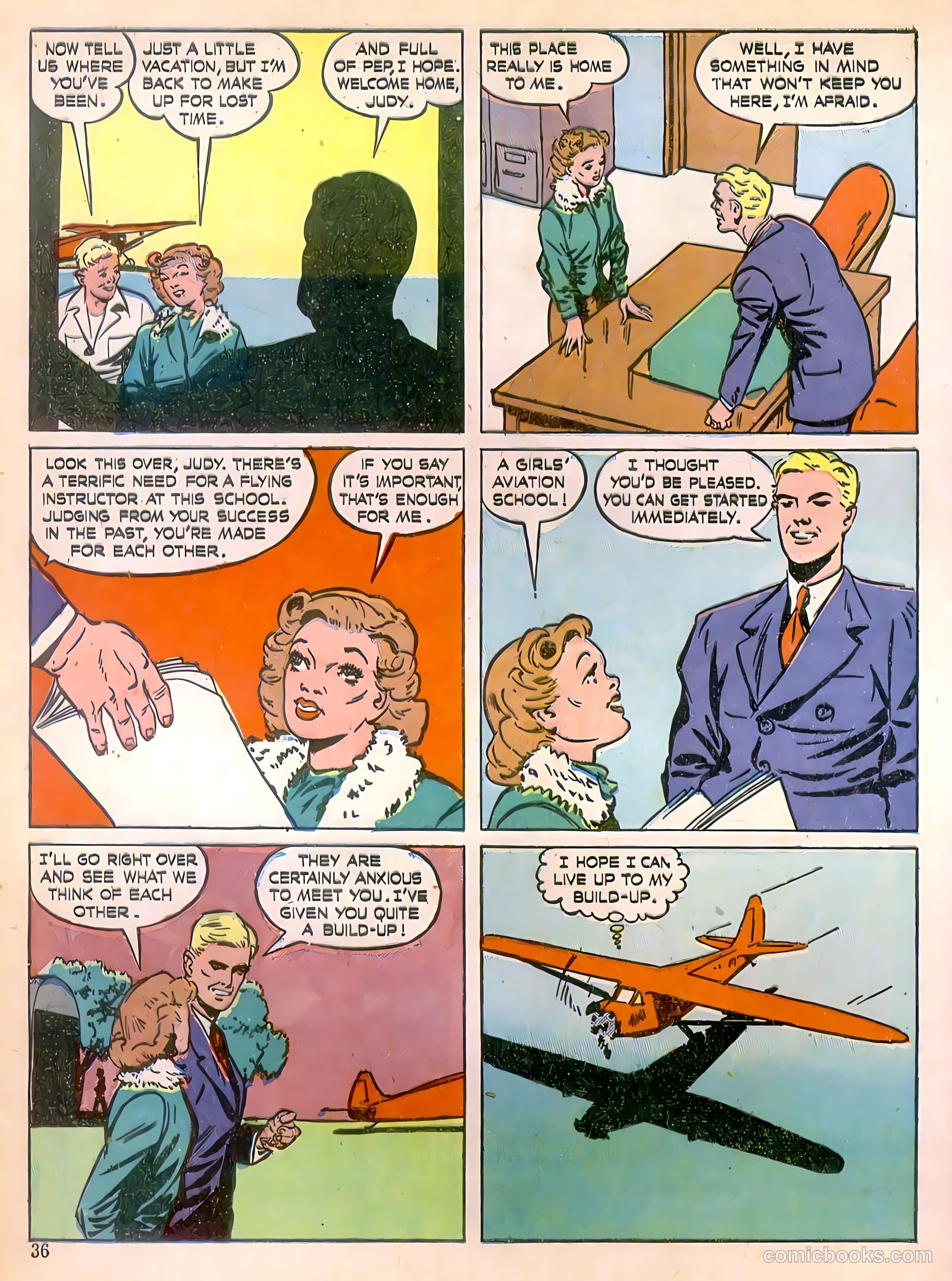 Calling All Girls #40 — page 36 of 60