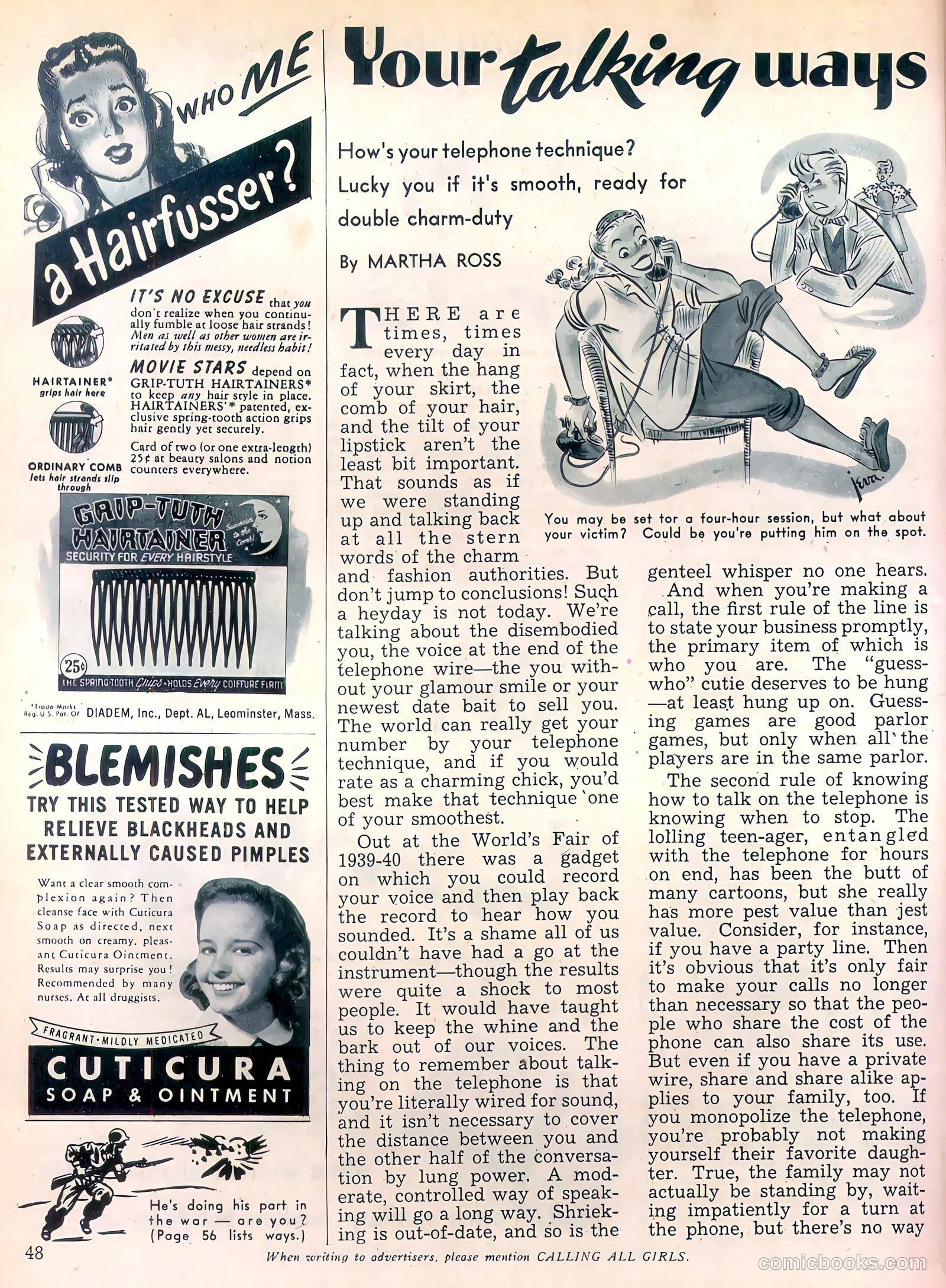 Calling All Girls #40 — page 48 of 60