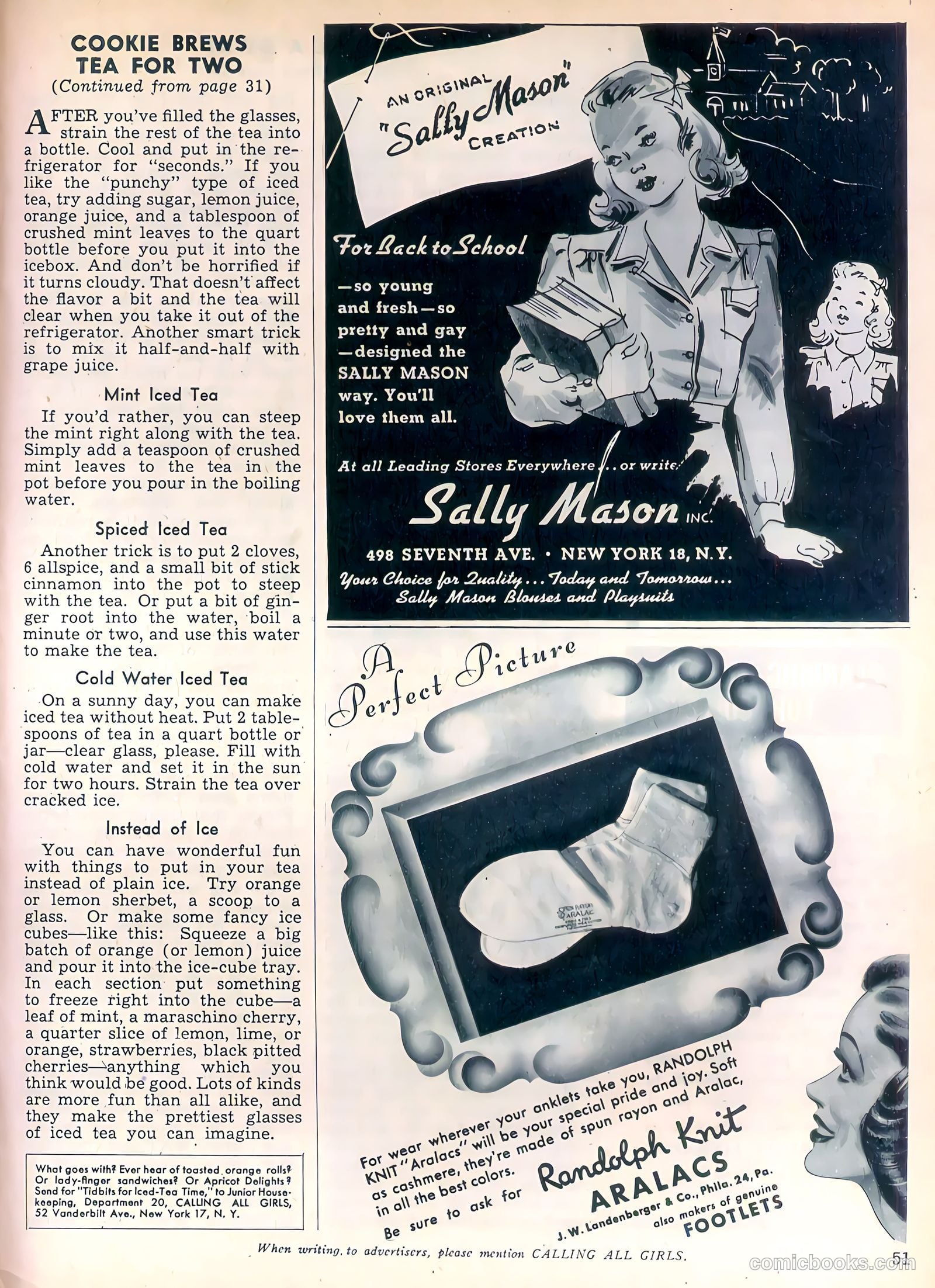 Calling All Girls #40 — page 51 of 60