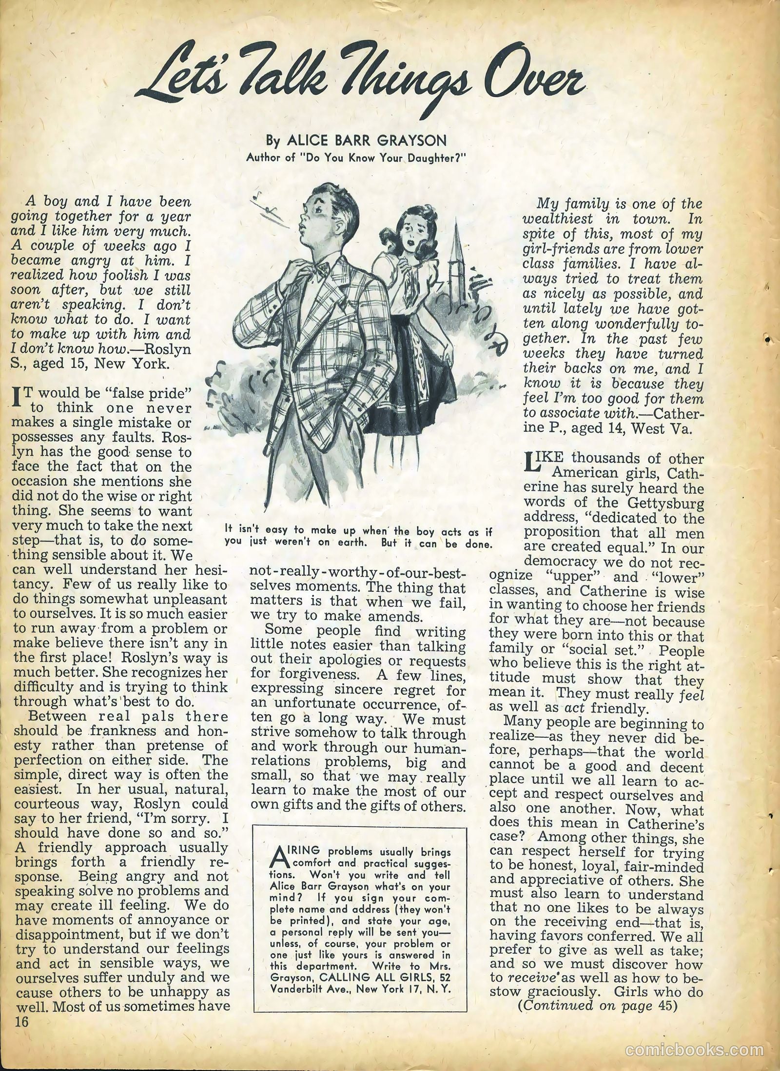 Calling All Girls #41 — page 16 of 60