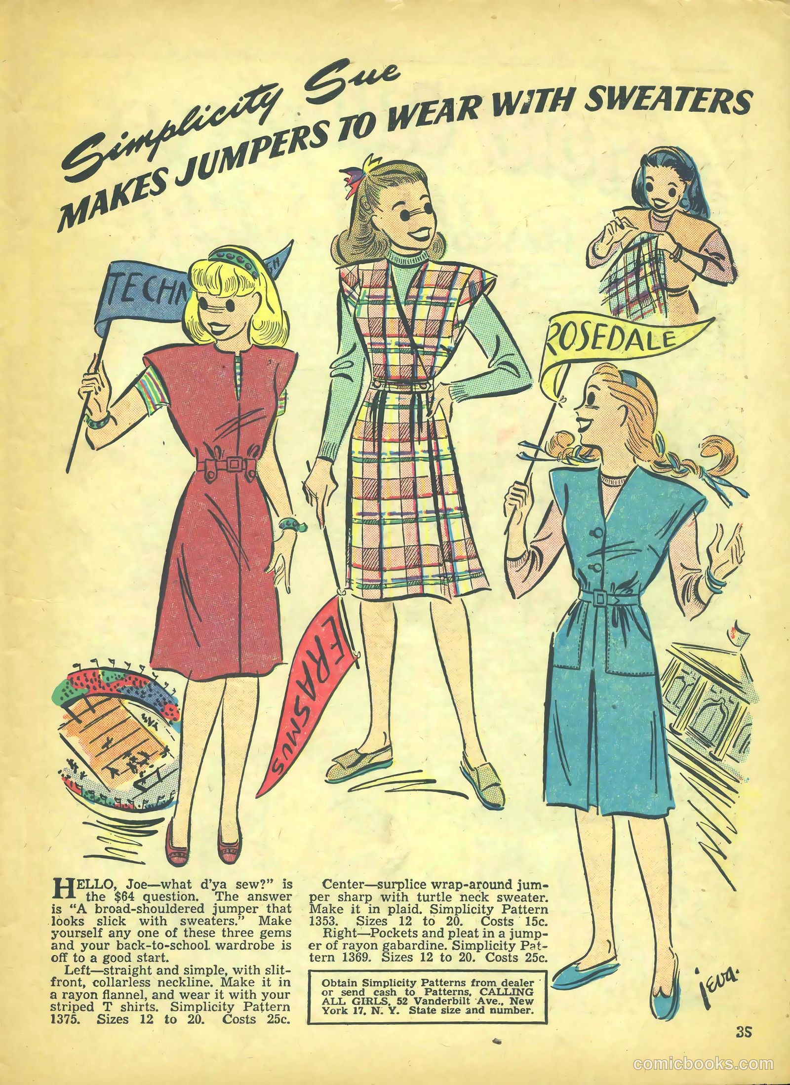 Calling All Girls #41 — page 35 of 60