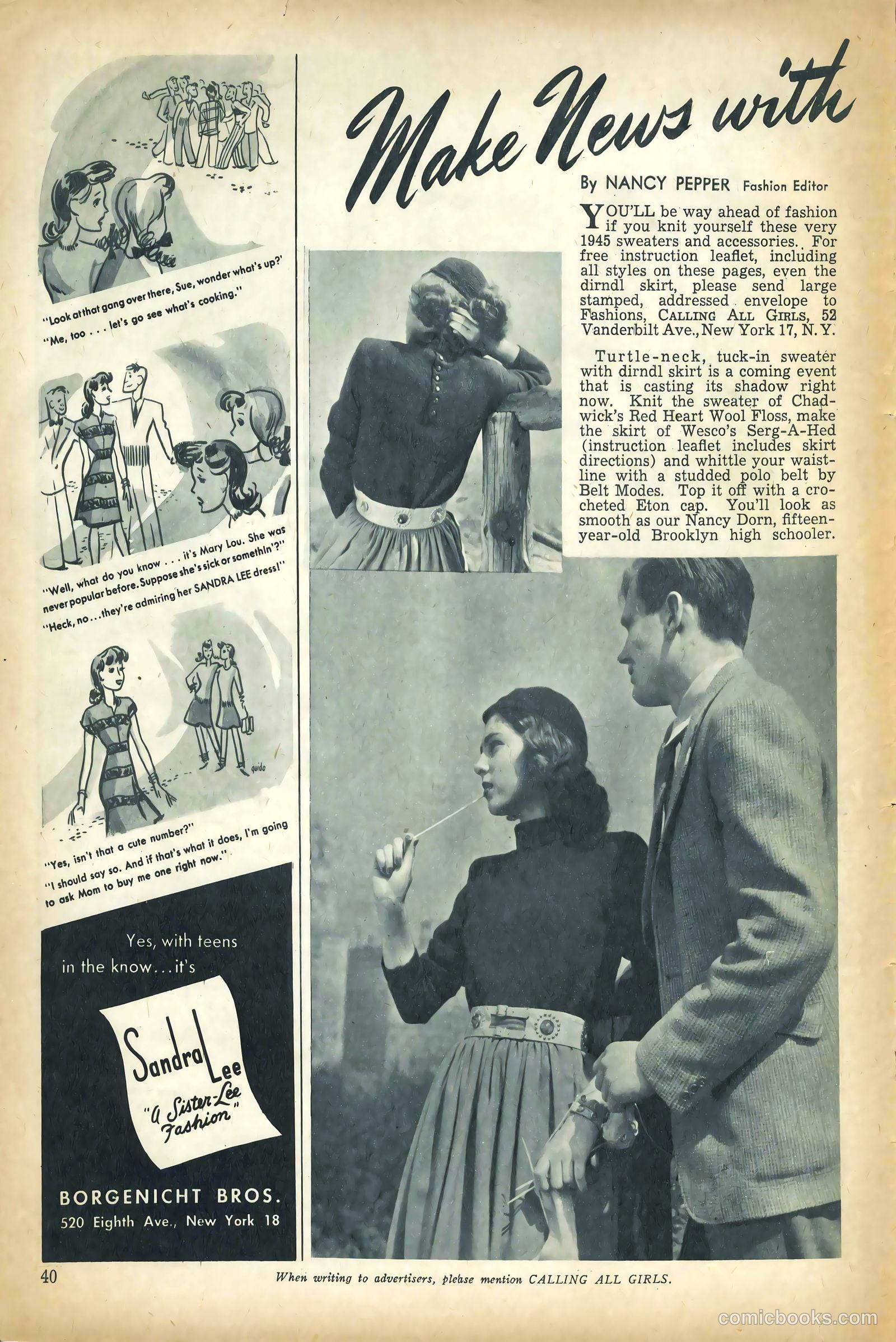 Calling All Girls #41 — page 40 of 60