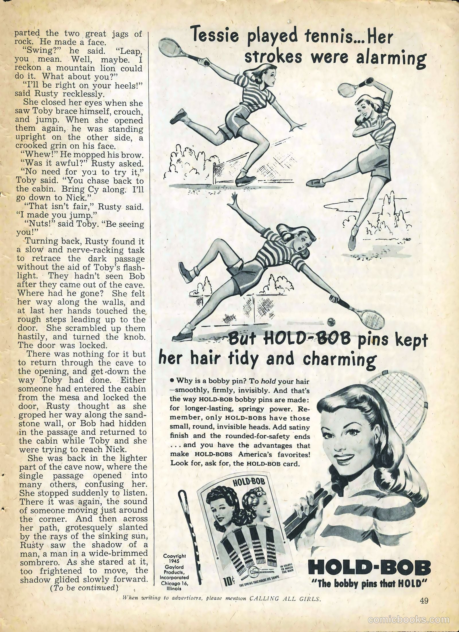 Calling All Girls #41 — page 49 of 60