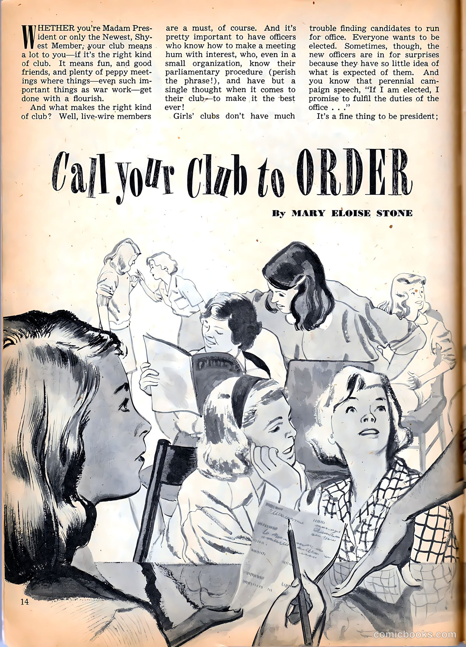 Calling All Girls #43 — page 14 of 84