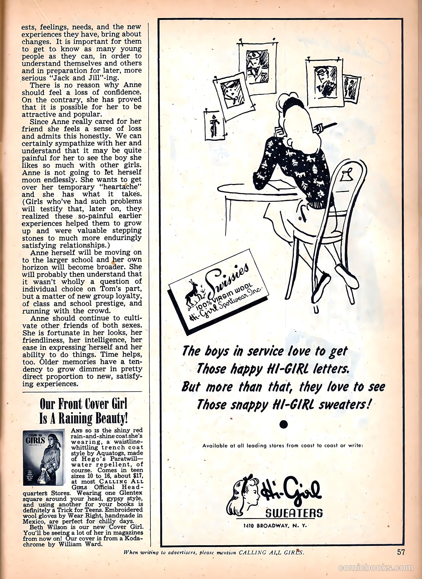 Calling All Girls #43 — page 57 of 84