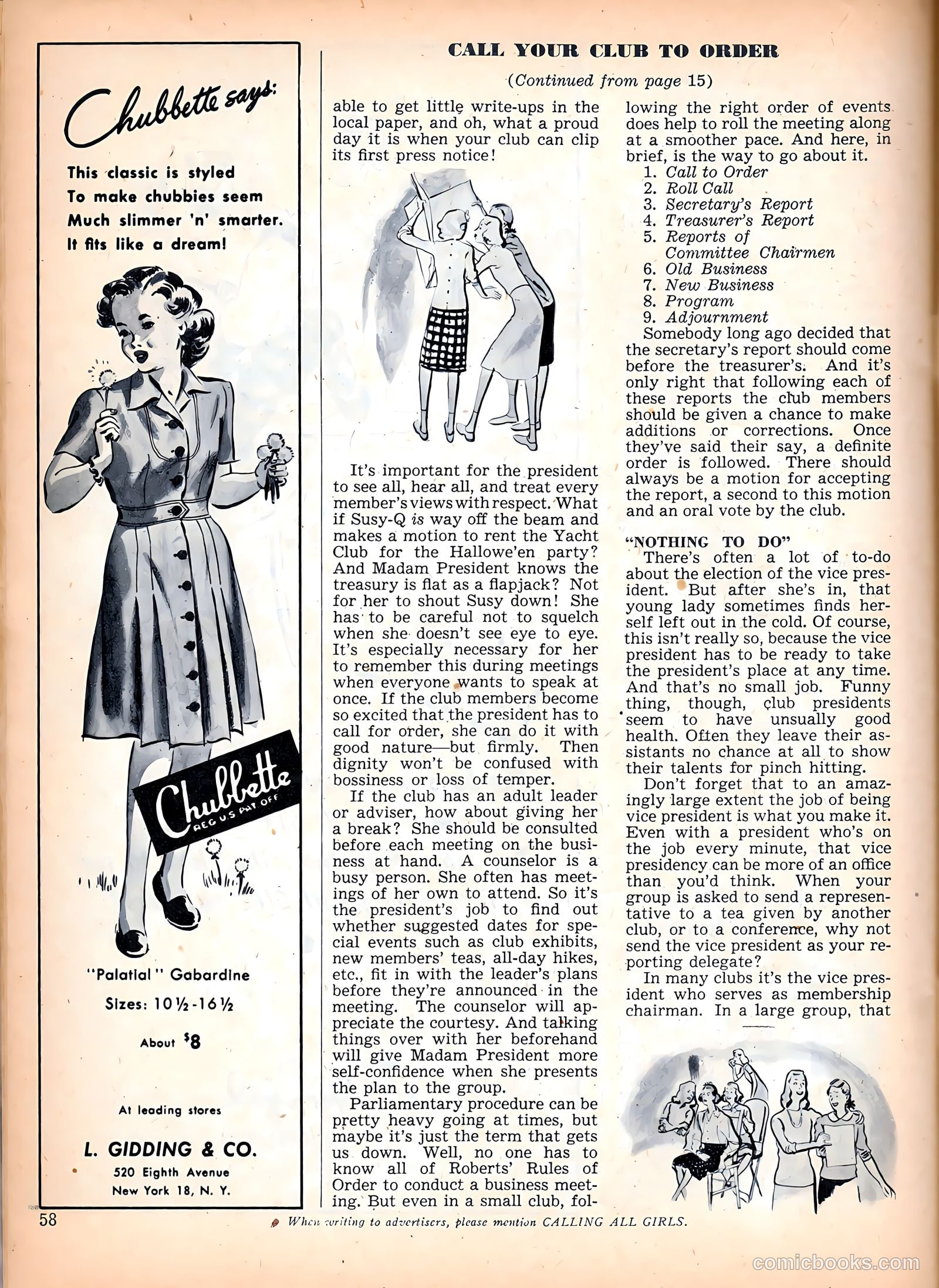 Calling All Girls #43 — page 58 of 84