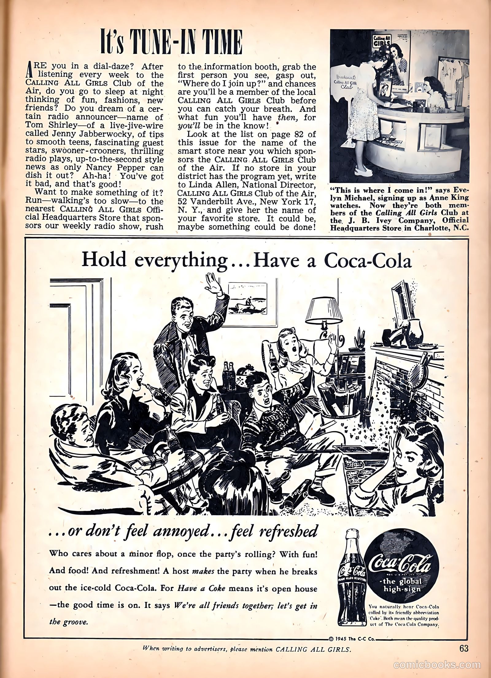 Calling All Girls #43 — page 63 of 84
