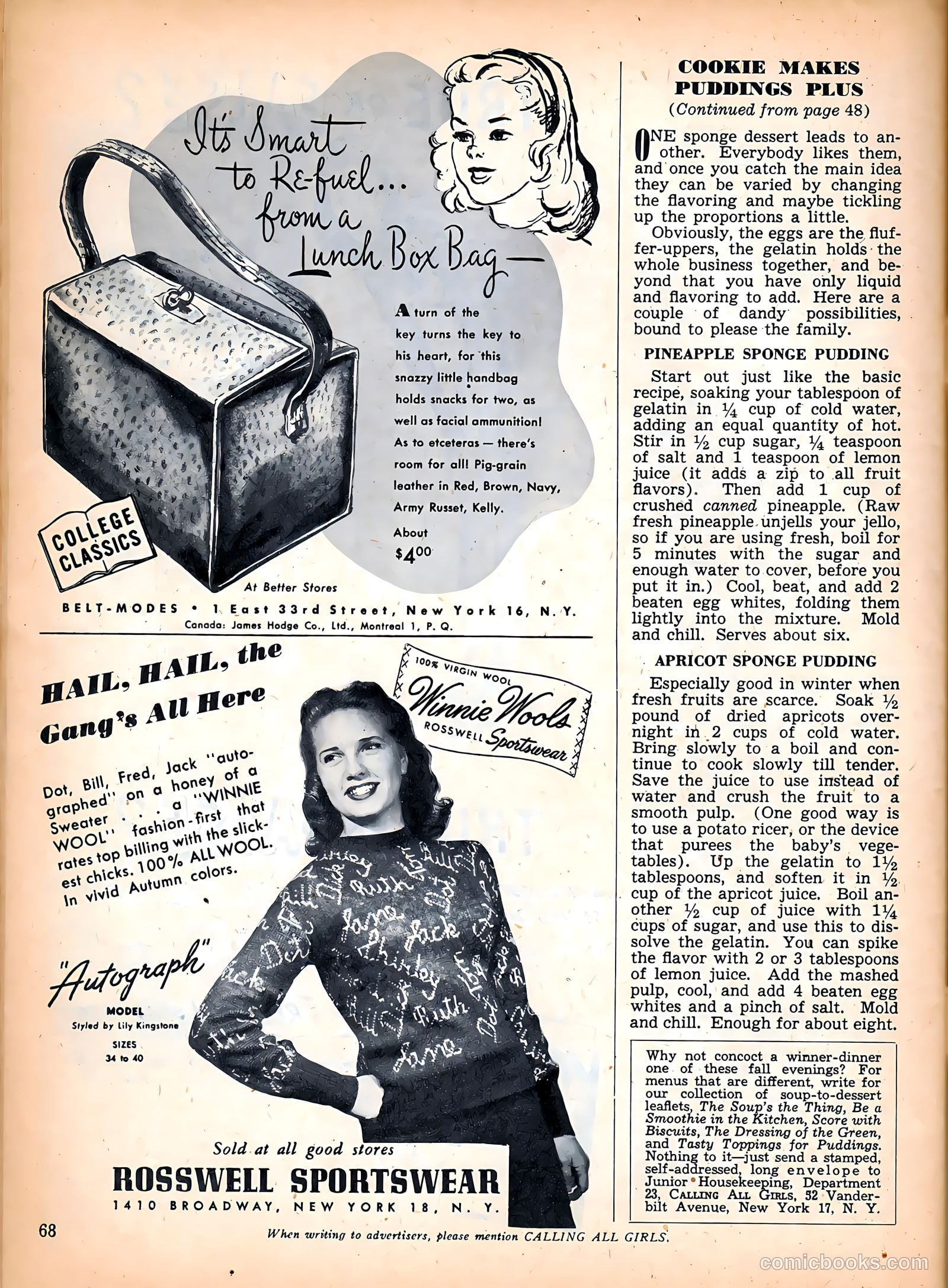 Calling All Girls #43 — page 68 of 84