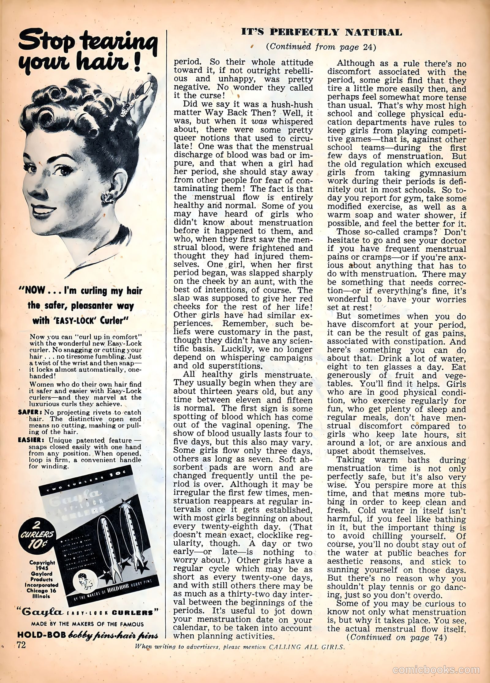 Calling All Girls #43 — page 72 of 84