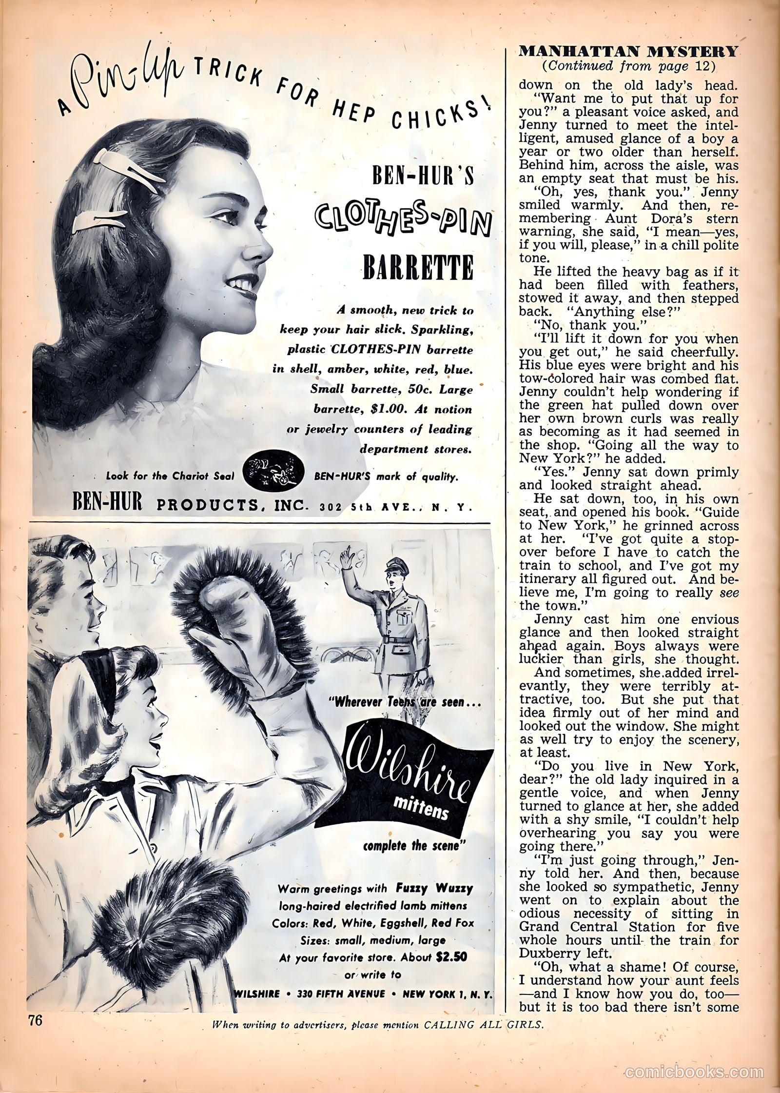 Calling All Girls #43 — page 76 of 84