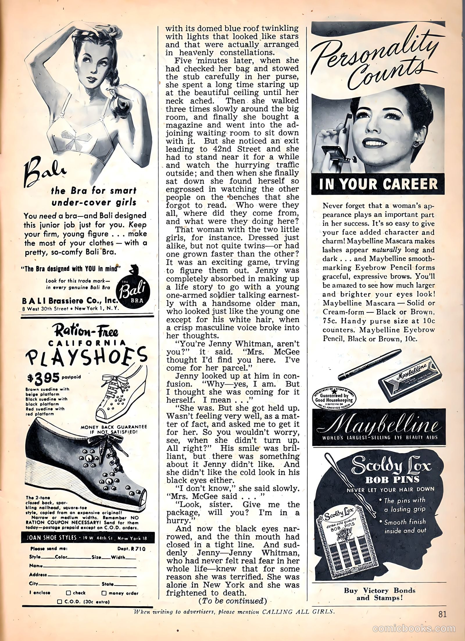 Calling All Girls #43 — page 81 of 84