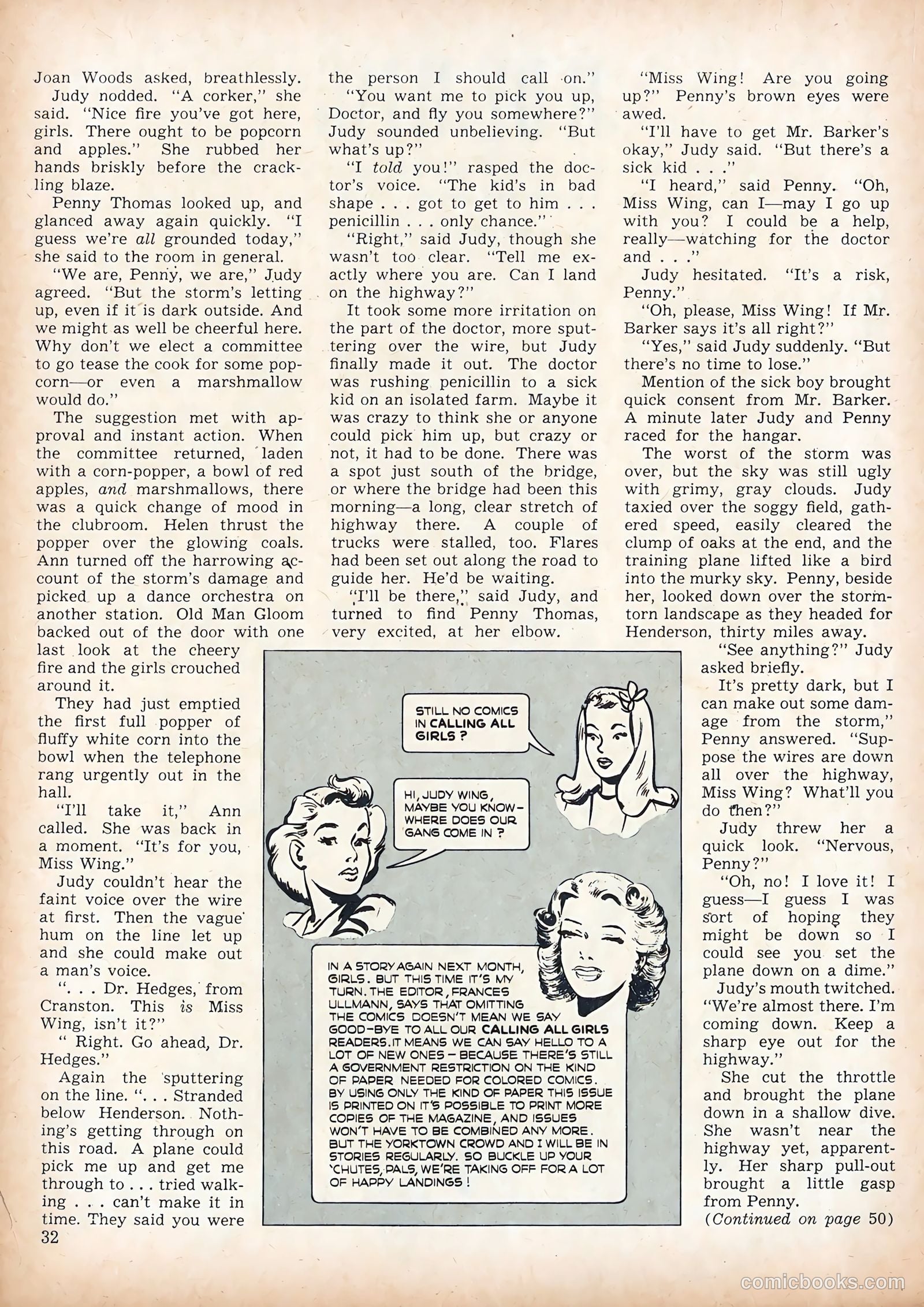 Calling All Girls #45 — page 33 of 68
