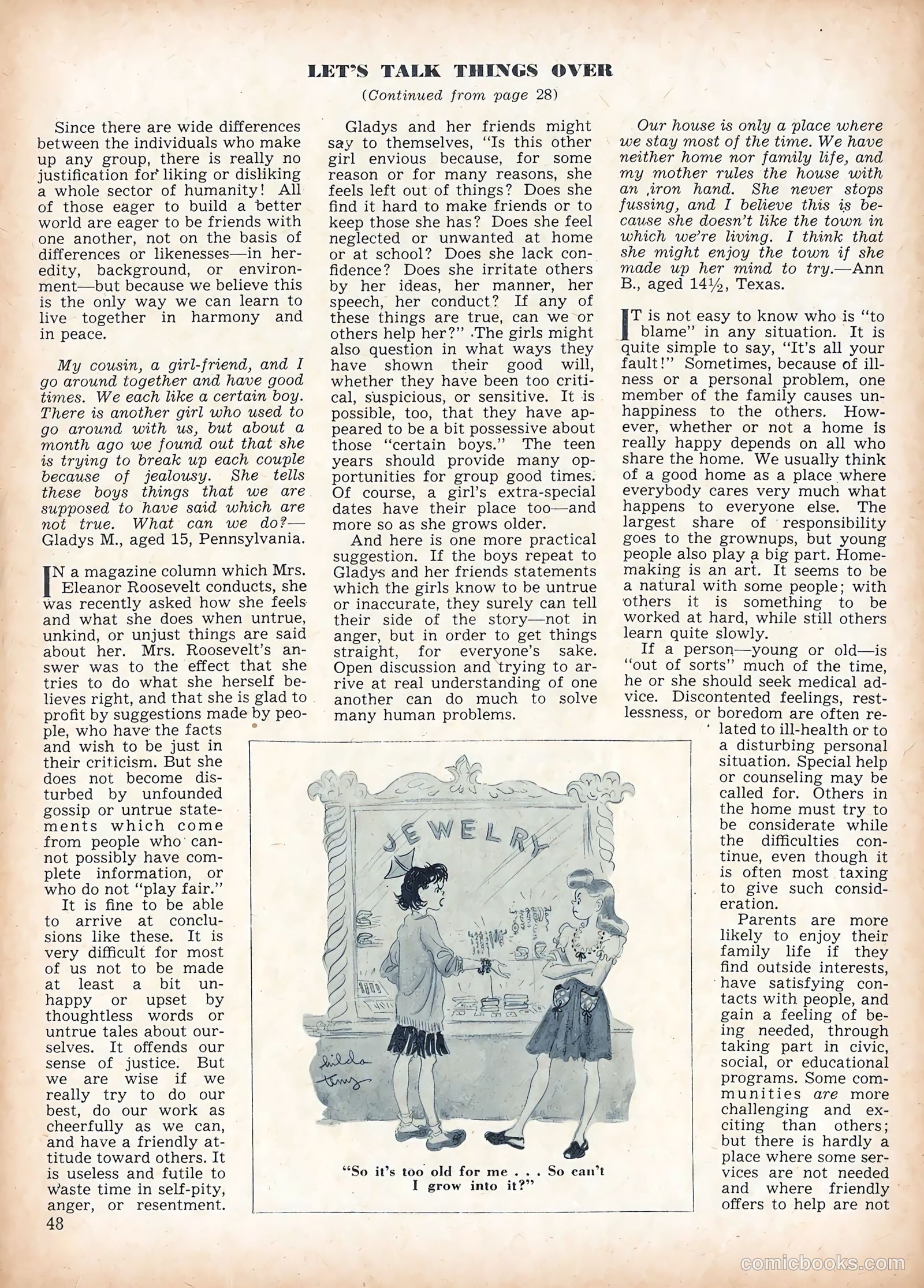 Calling All Girls #45 — page 48 of 68